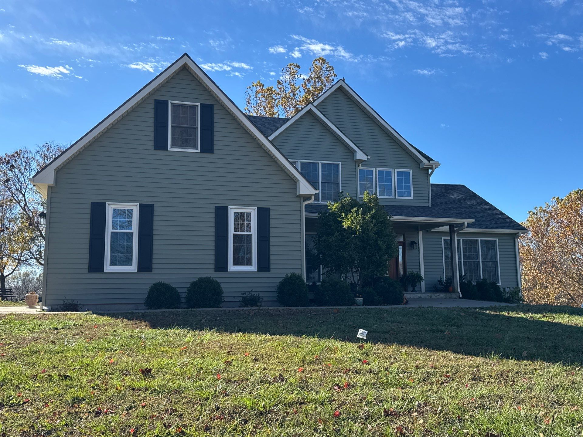 Siding/Roof Installation using Exterior Portfolio Vinyl Siding & IKO roof by EEC  Windows, Siding & Roofing 