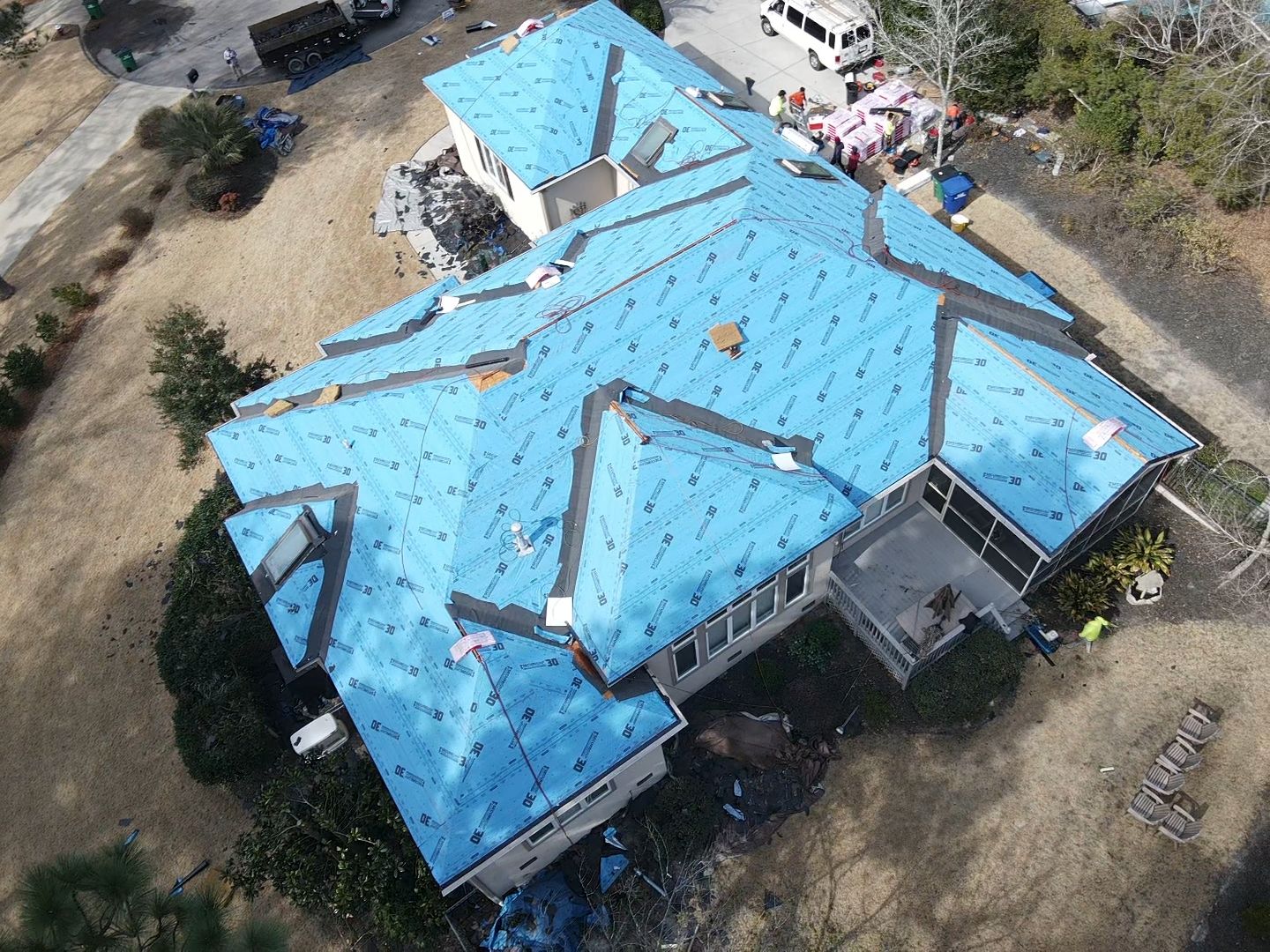 Residential Roofing Installation using Owens Corning by Inspector Roofing and Restoration