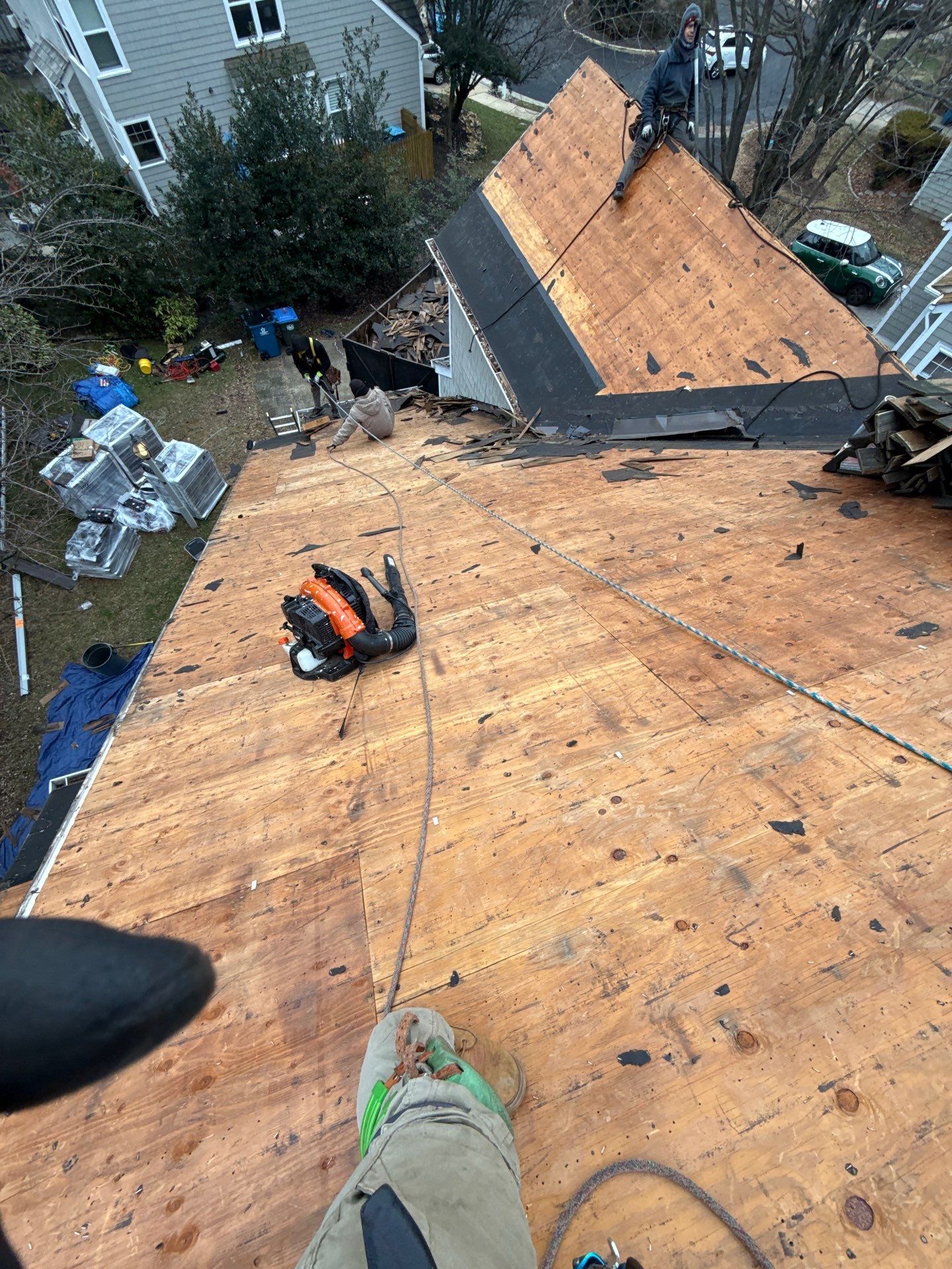 Reston :  Residential Roof Replacement with Brava Synthetic Cedar Shake Class C Natural  by RM Banning, Inc.