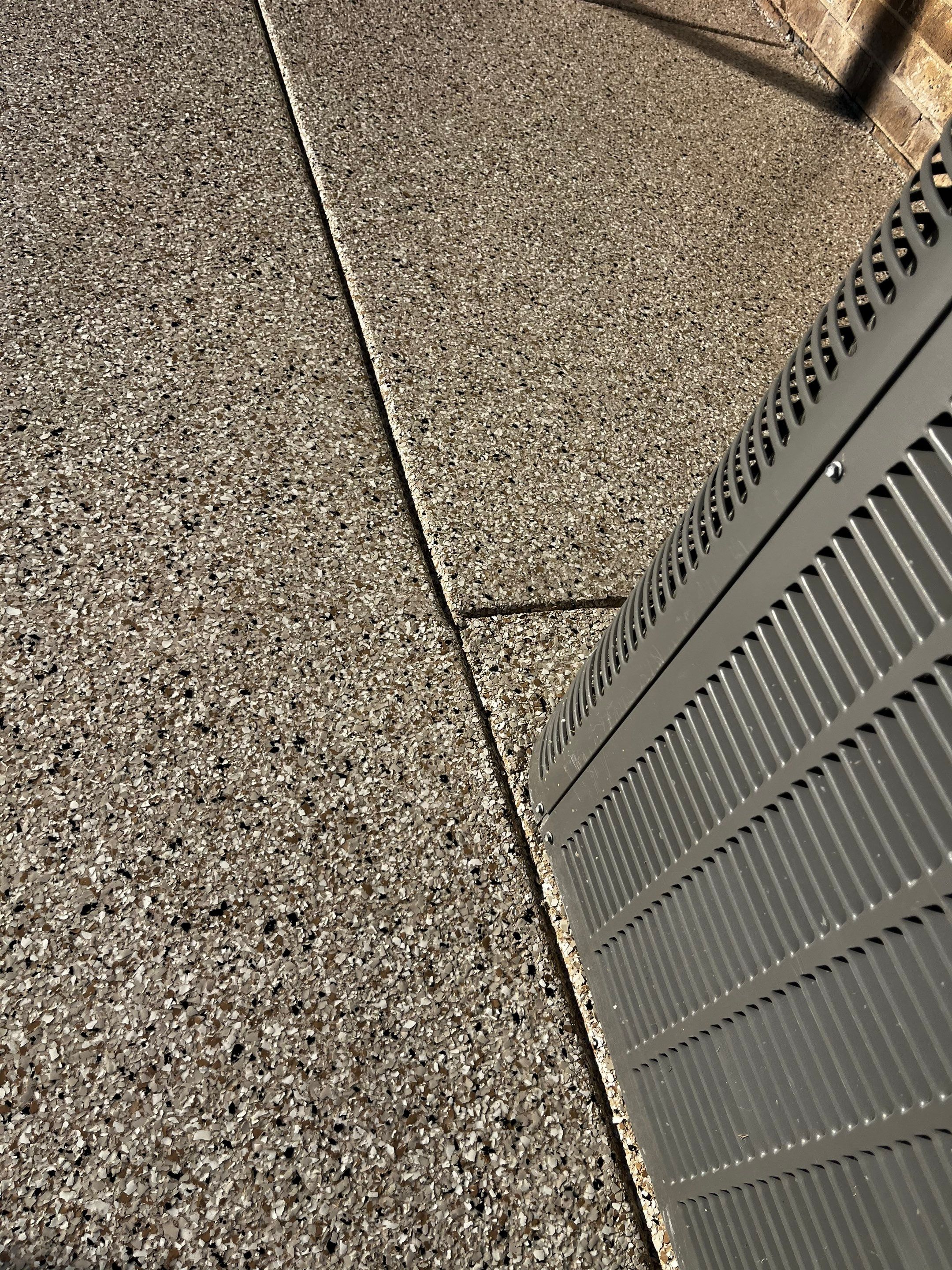 Patio Floor Coating using Shoreline by My Garage Floor Guys