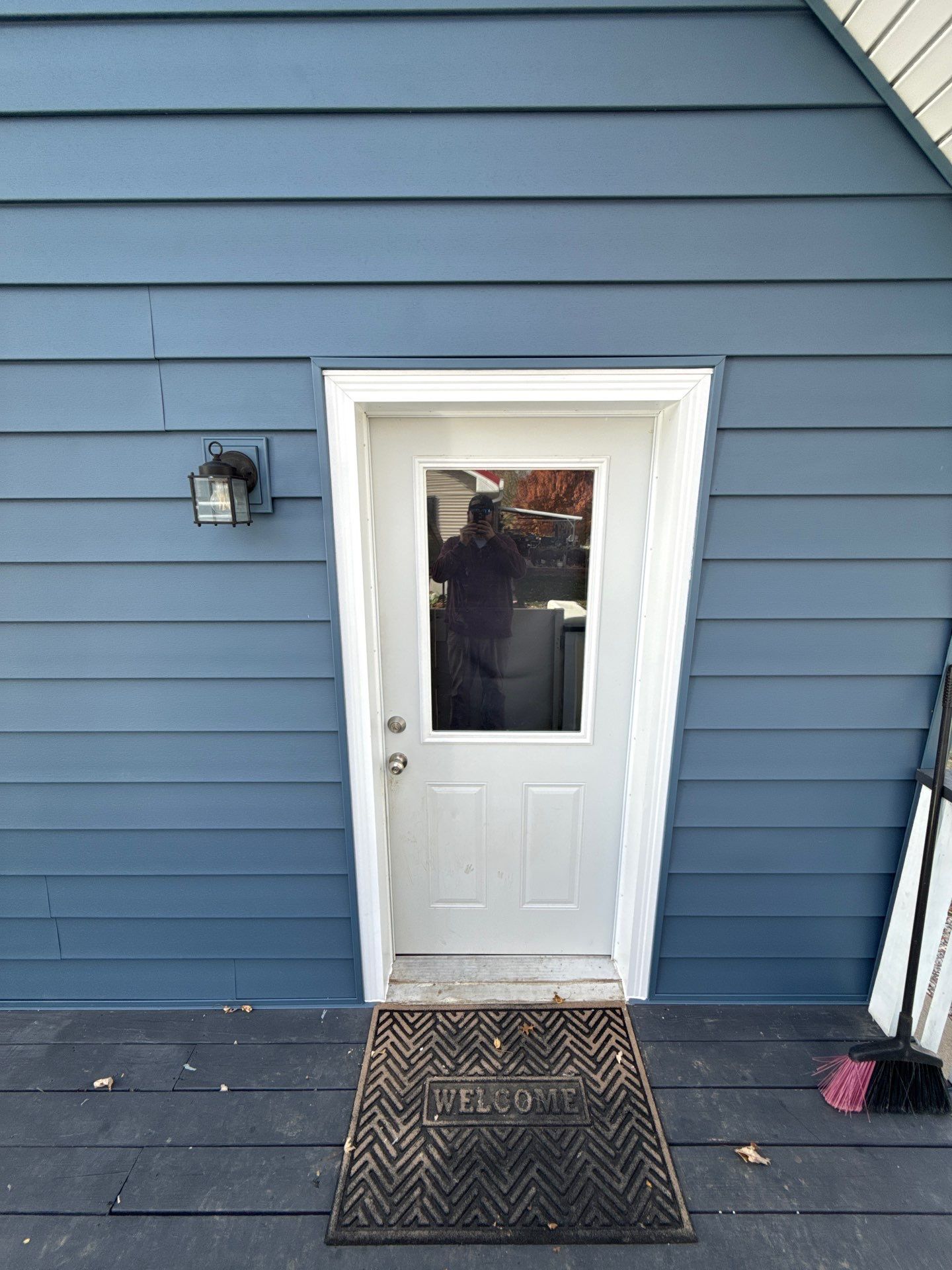 Out with the Old , in with the Blue  by EEC  Windows, Siding & Roofing 