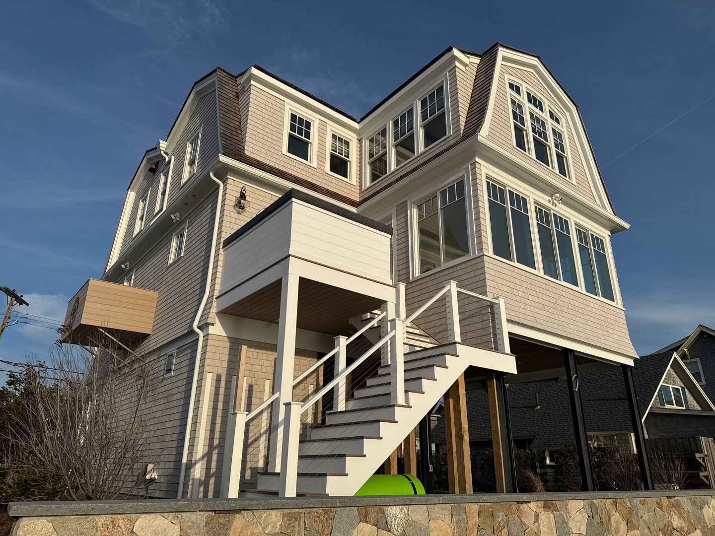 Gutter Installation using 6" K-Style Aluminum Gutter in Falmouth, MA by Gutter Pro Enterprises