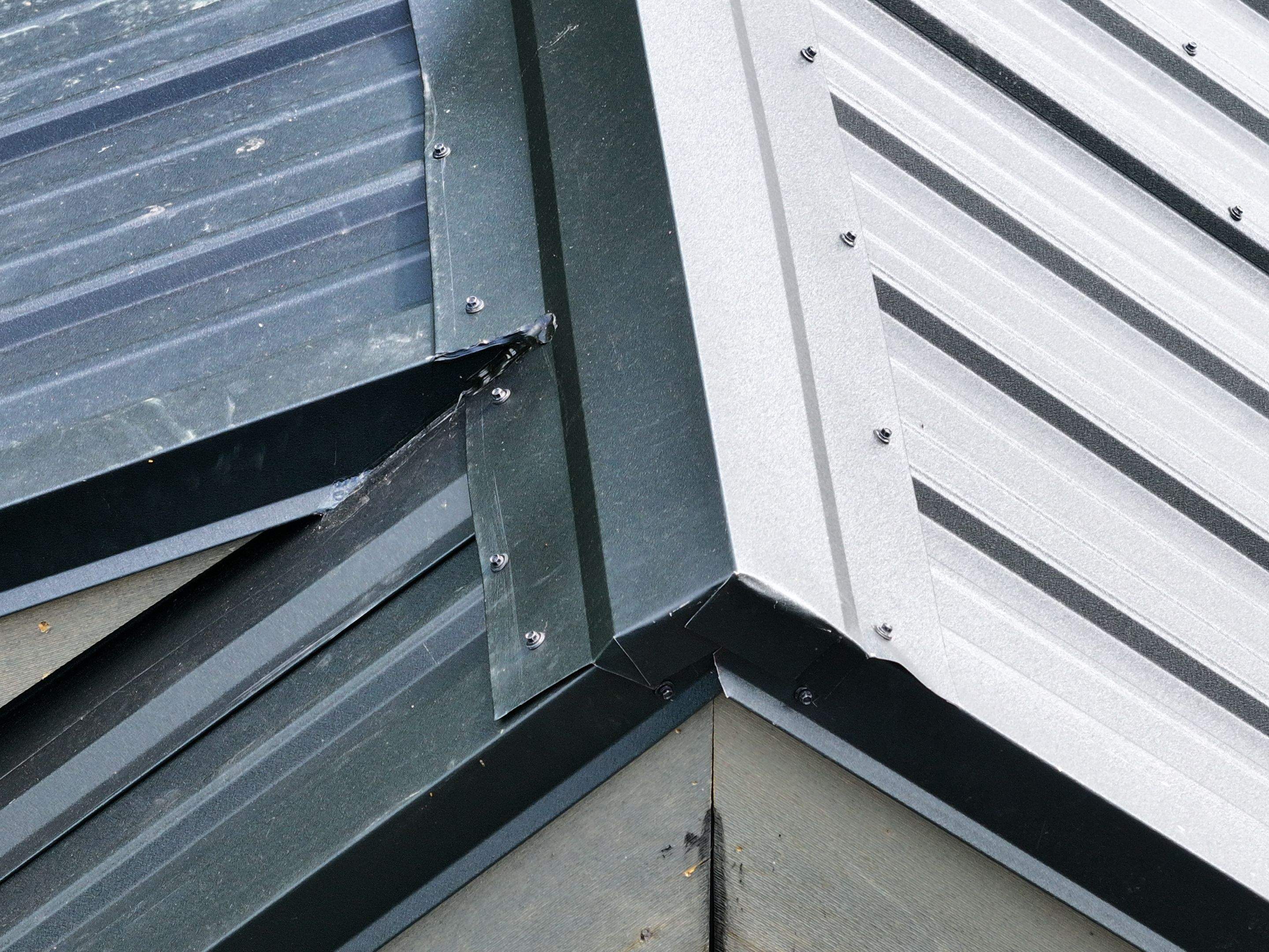 Textured Black AG Panel by Omnia Roofing