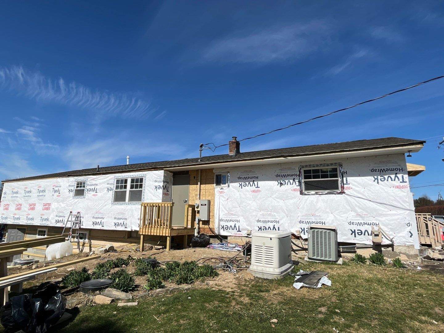Exterior remodel  by Nitro Roofing and Construction