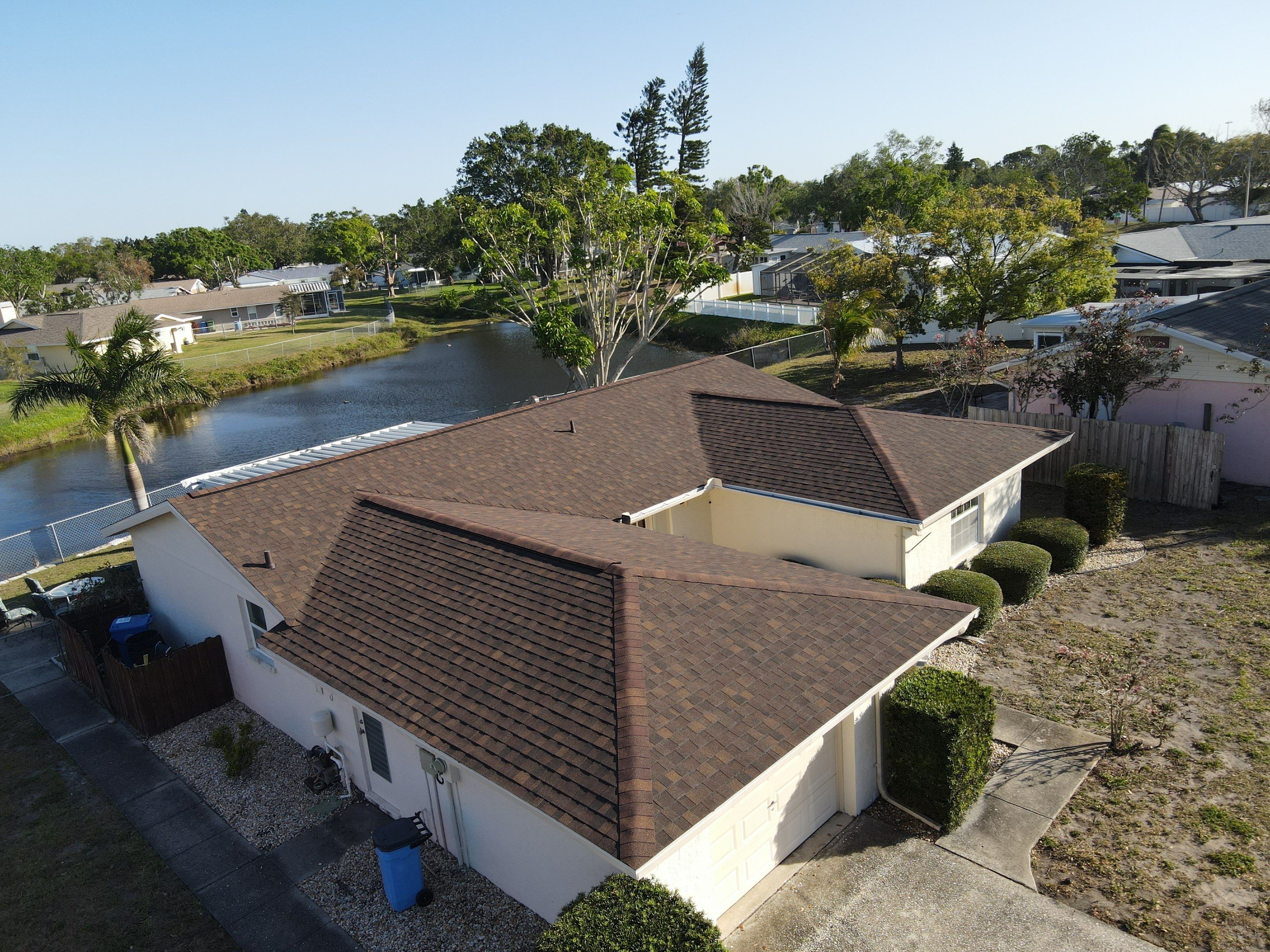 Roof replacement in Bradenton, FL. by Steadfast Roofing 