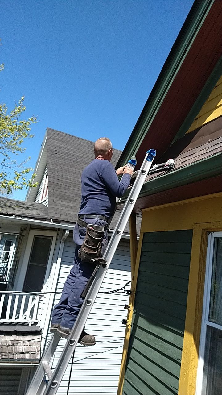 Roof Damage using structual repair and remodel by Absolute Roofing and Construction