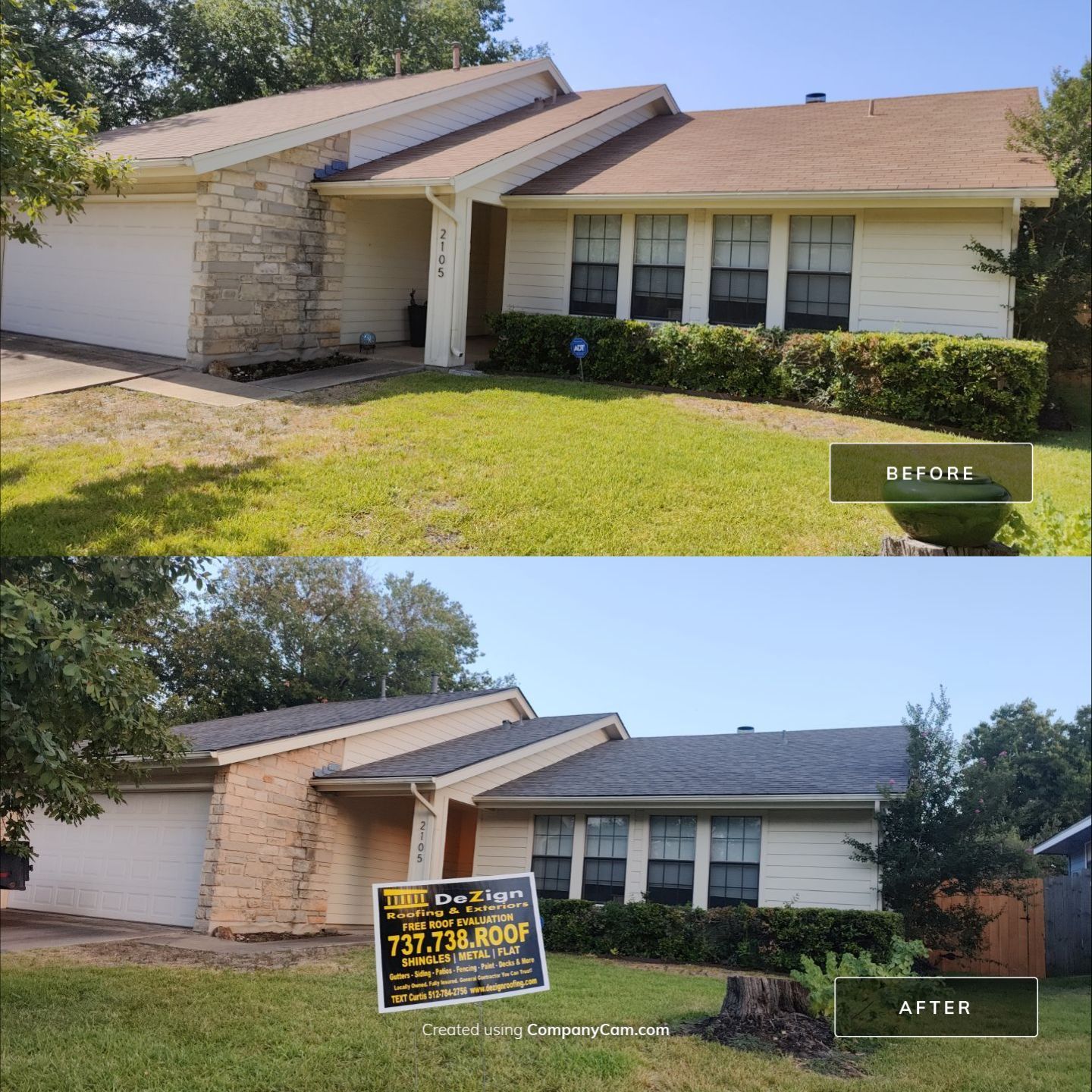 Residential Roofing Installation using IKO Cambridge Weatherwood by DeZign Roofing & Exteriors