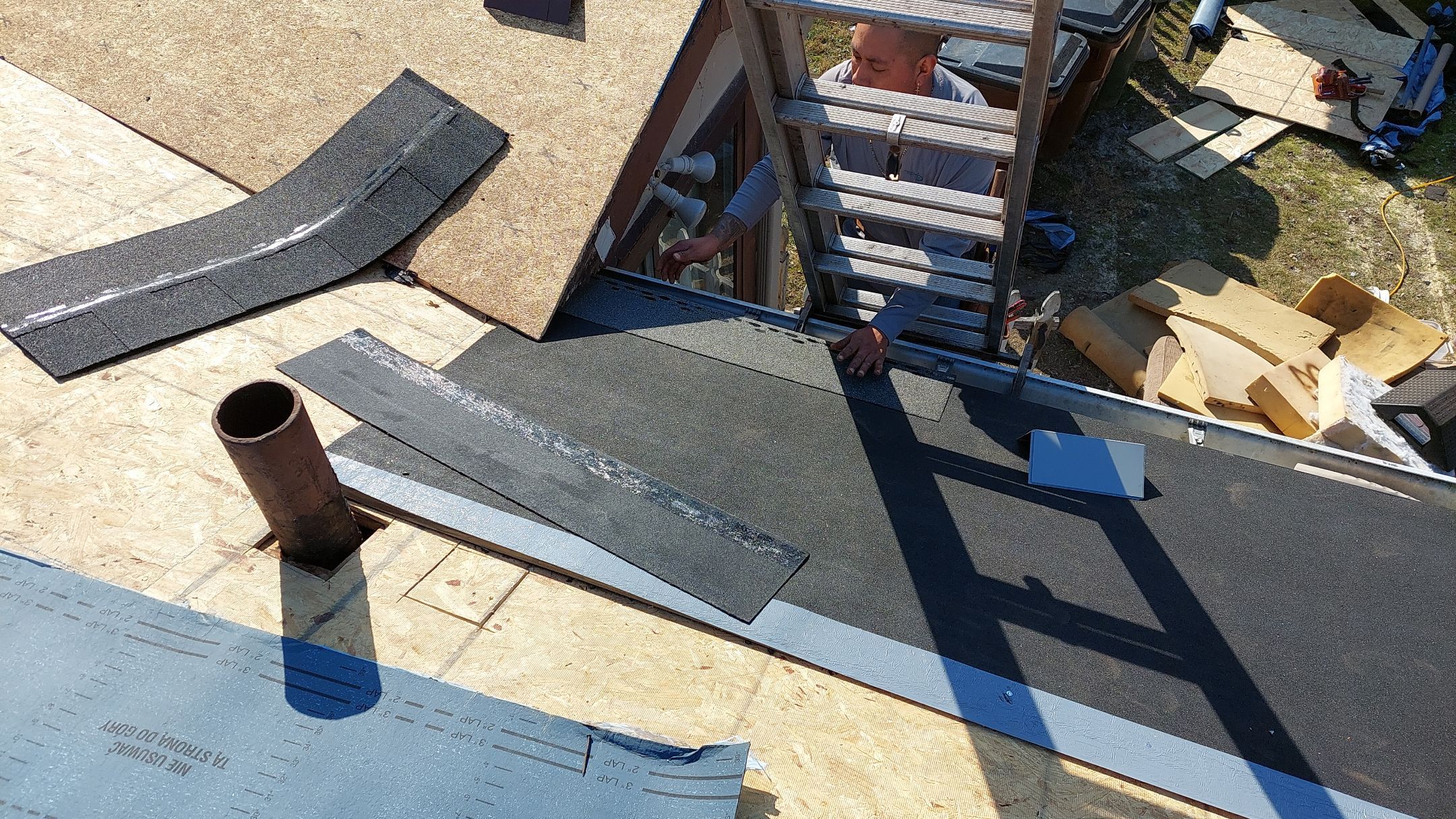 3 Layers and full Re-Deck!!!! by Tamlin Roofing