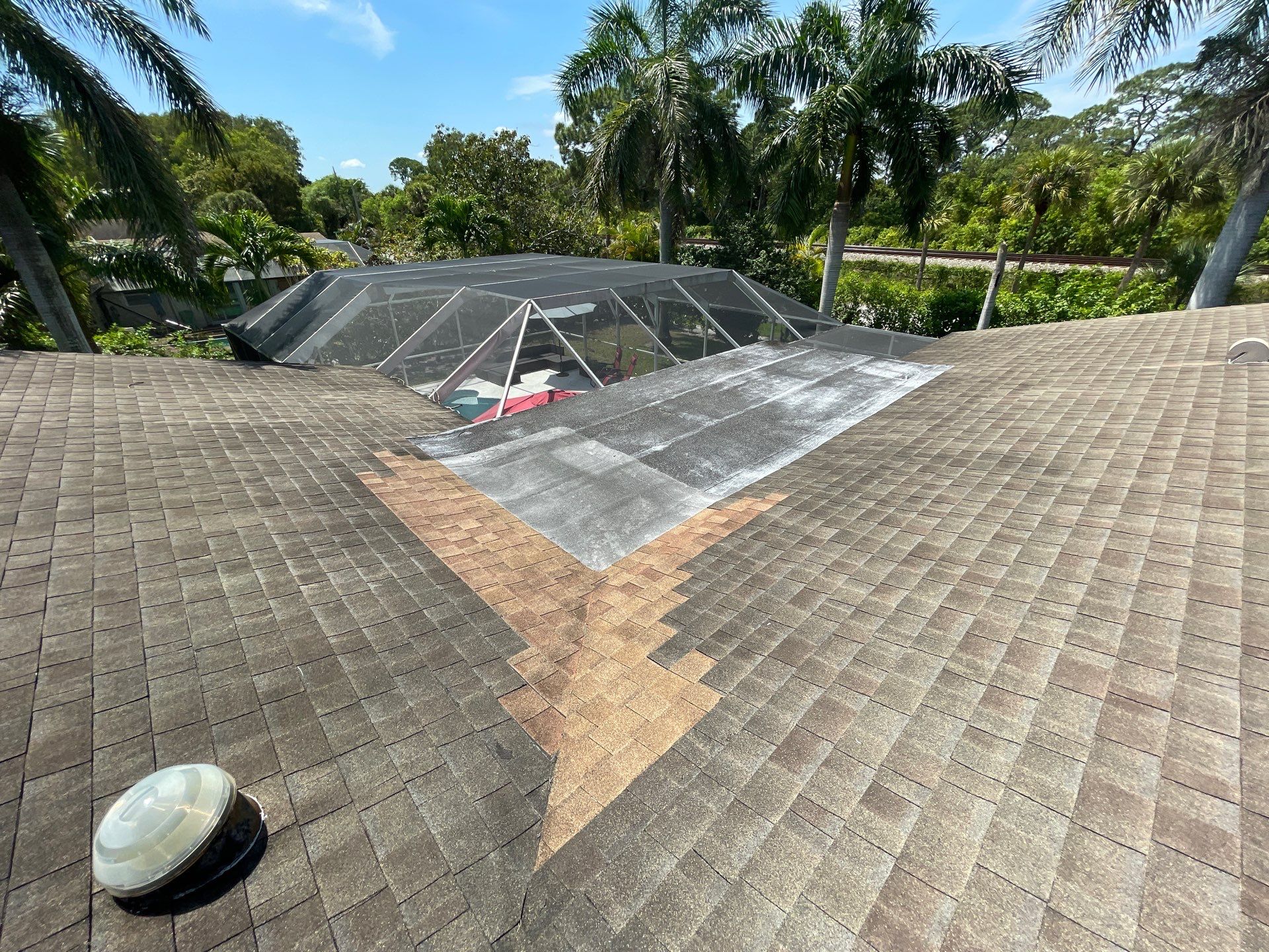 Residential Roof Repair and Exterior Soffit Renovation in Boca Raton by Aastro Roofing