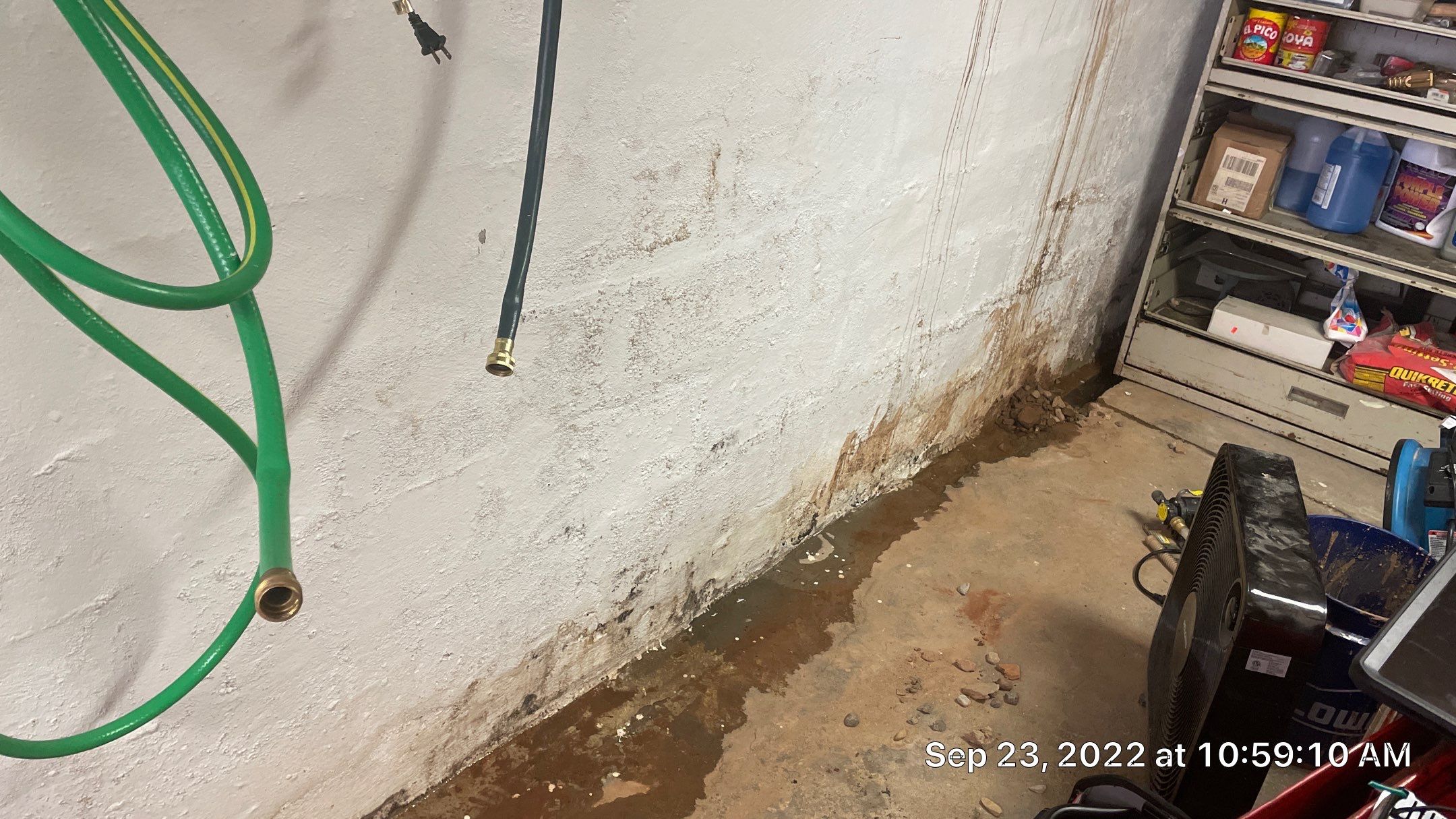 Interior French Drain Job in Bayonne, NJ by Pure Service Pro, LLC 
