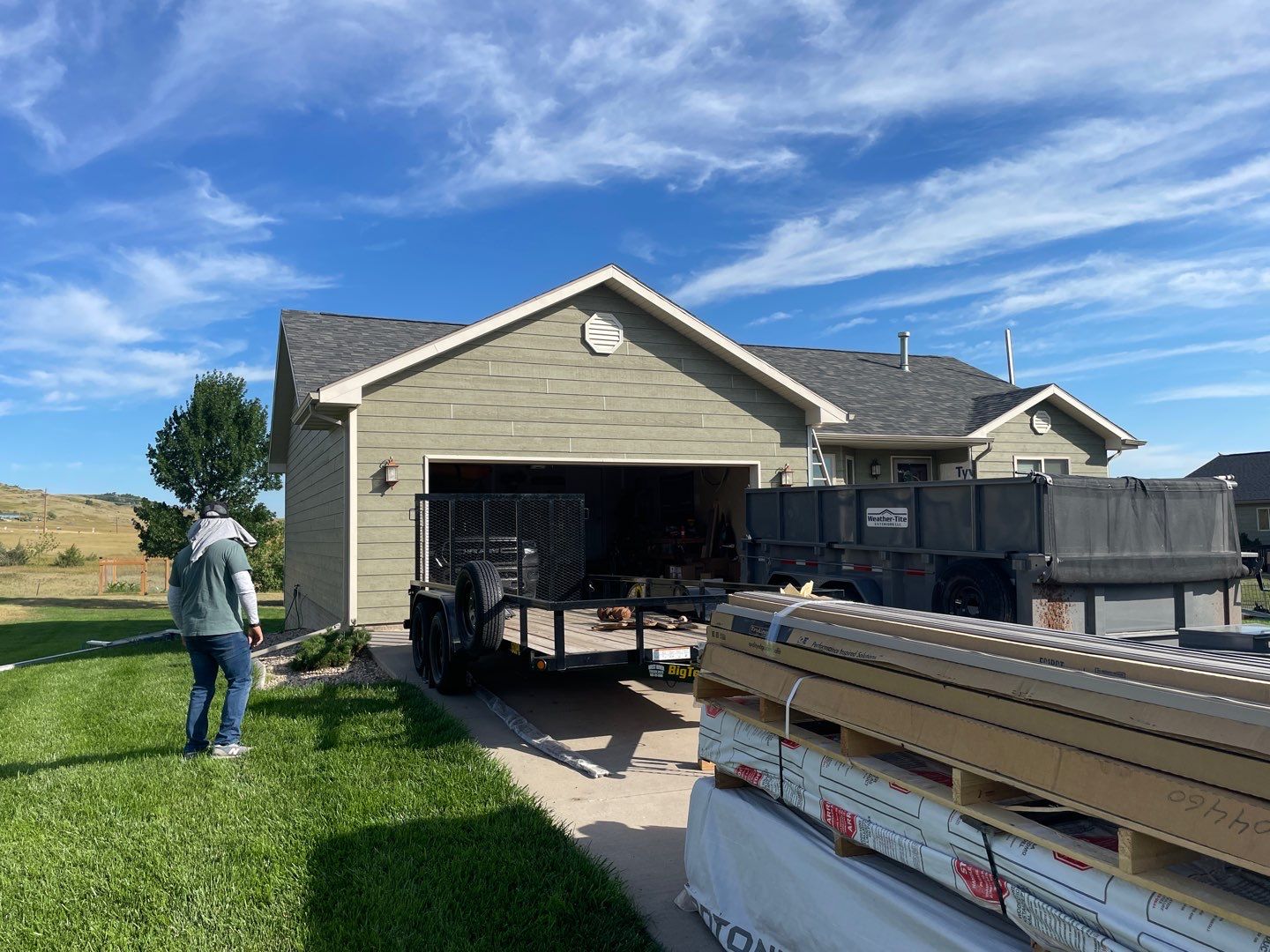 Siding Installation using LP SmartSide by Weather-Tite Exteriors LLC