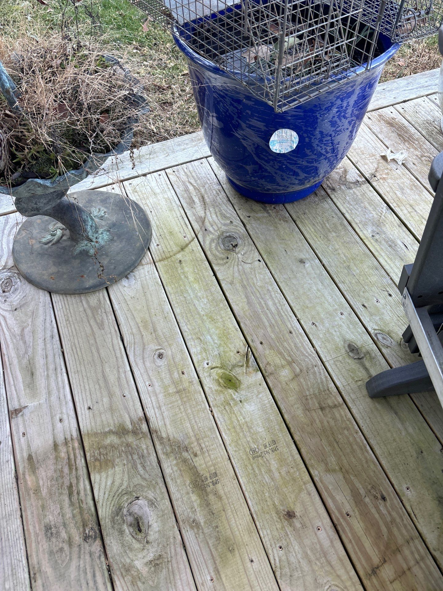 Weathered Deck using Wood Sealant by DuraSeal