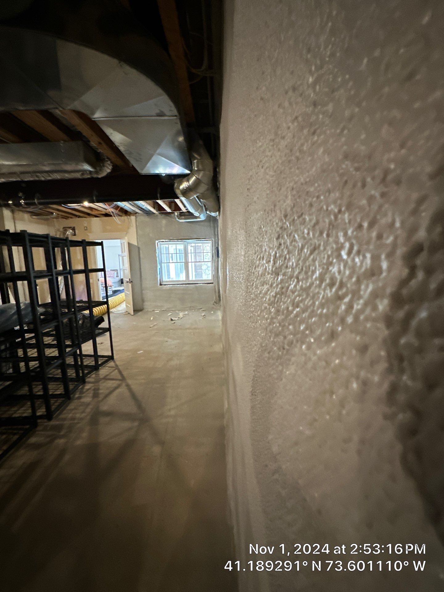 Attic Insulation using open cell spray foam by NYS Foam & Energy