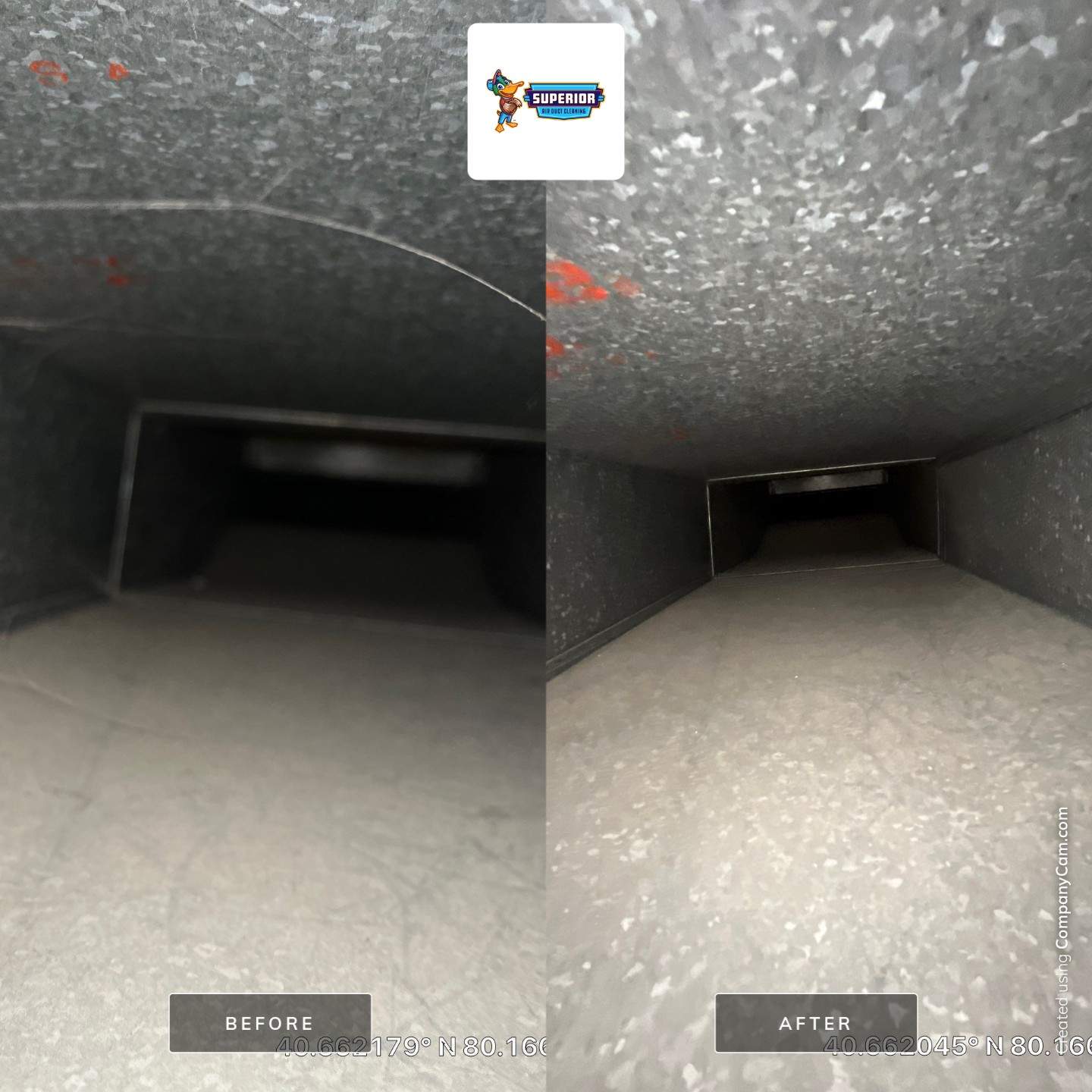 Air Duct Cleaning With a Vacuum Truck in Baden, PA by Superior Air Duct Cleaning