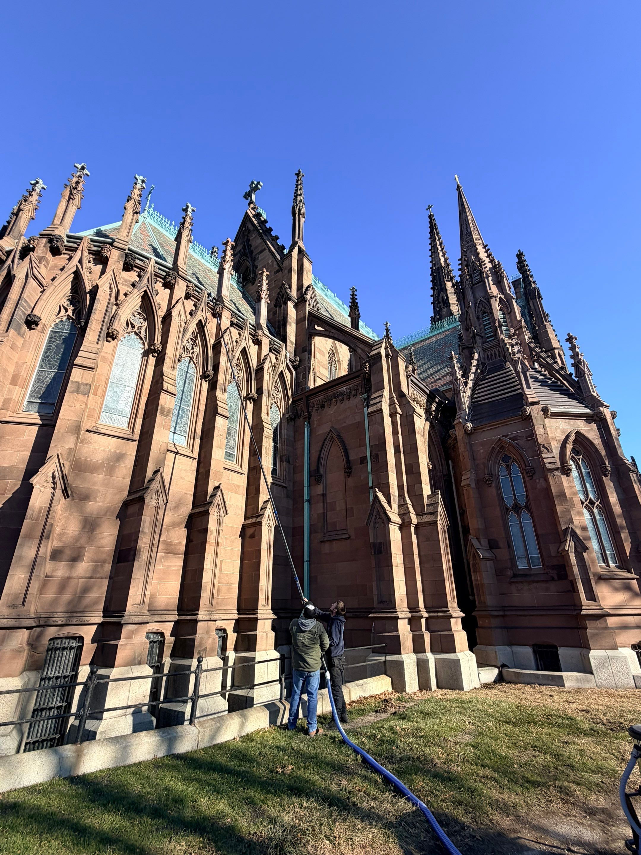 🙏 CATHEDRAL OF THE INCARNATION | GARDEN CITY, NY by Above All Gutters 