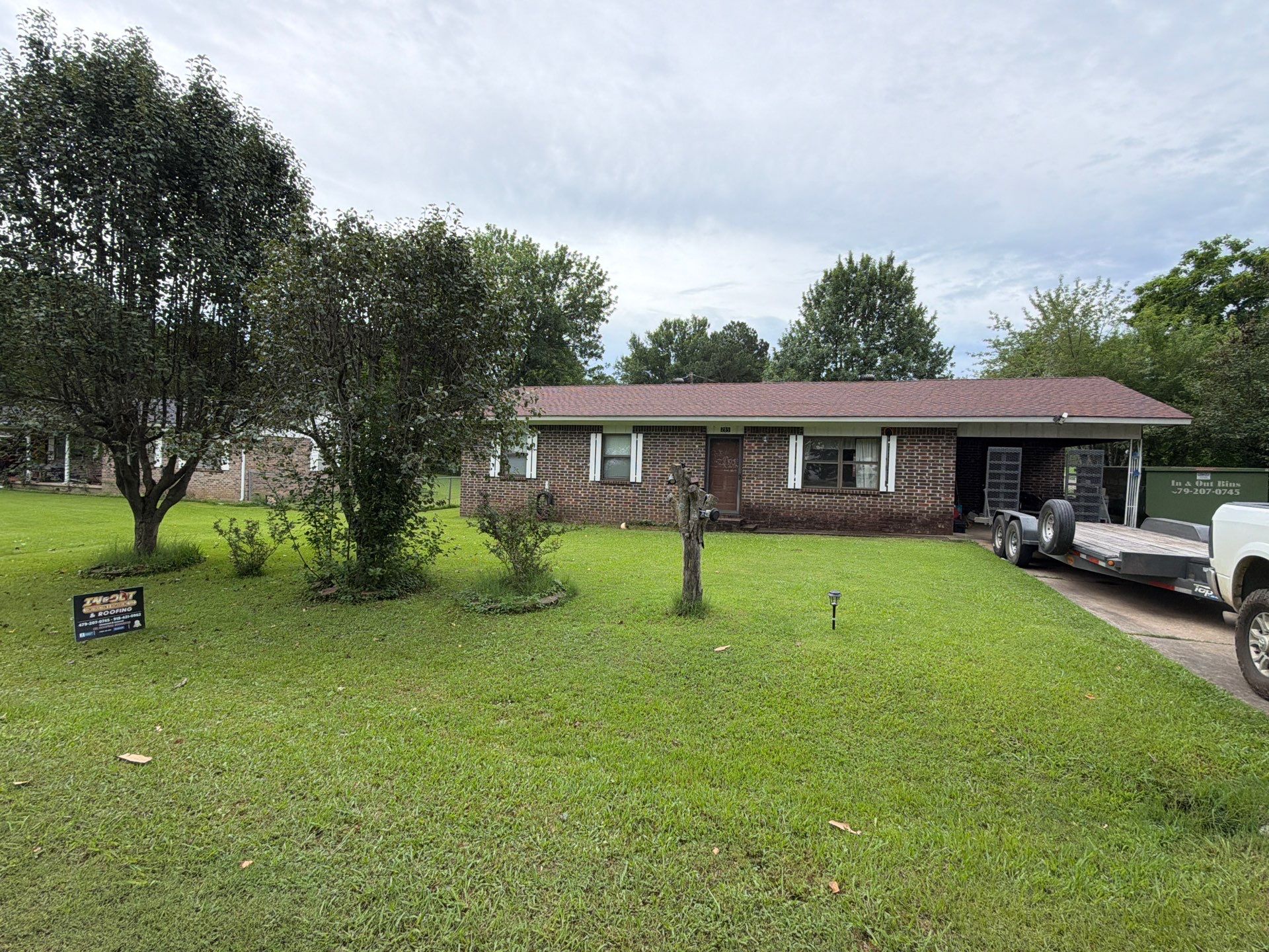 Roof replacement Waldron, AR by In & Out Construction & Remodeling, LLC