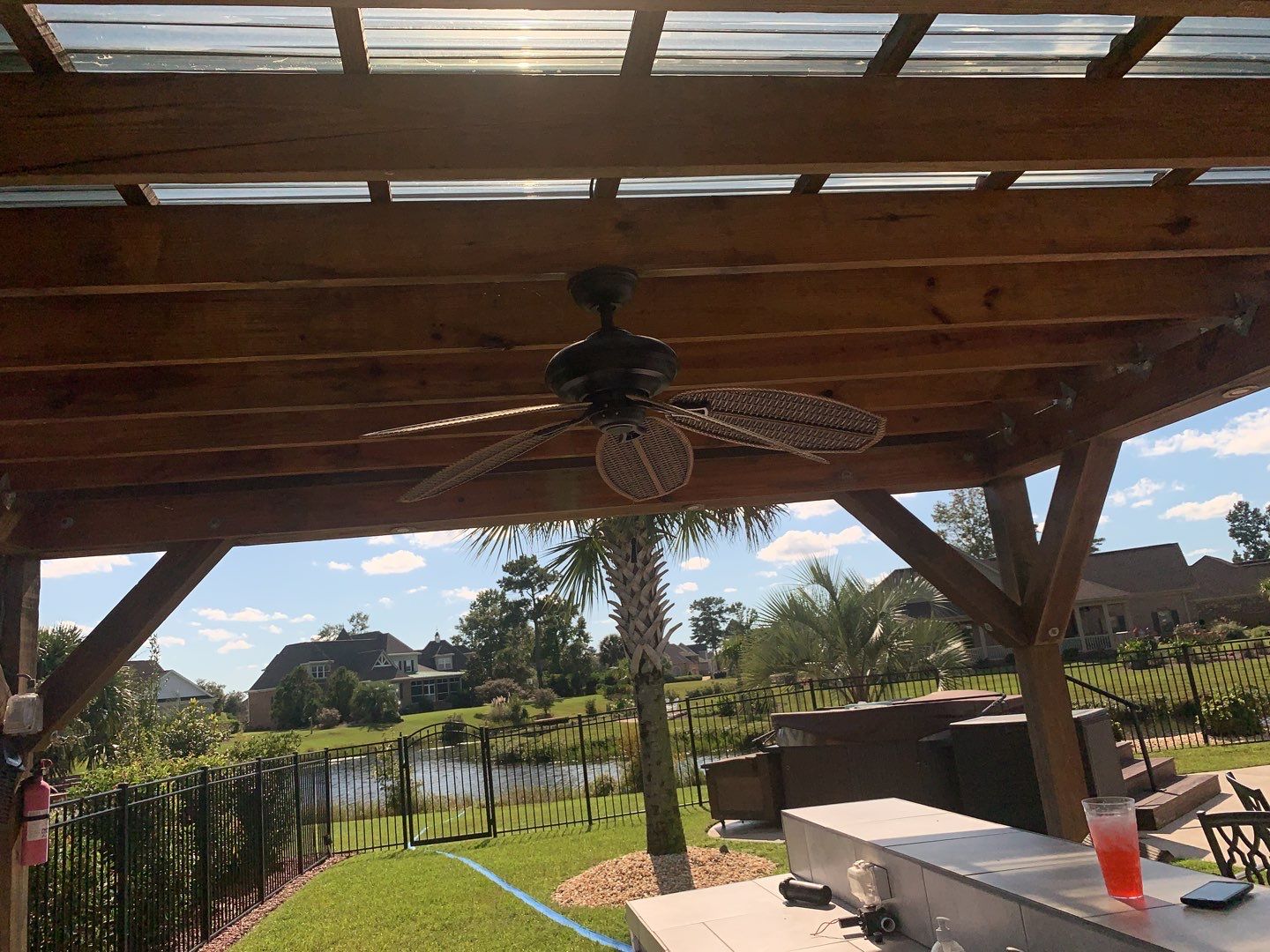 Dock using Wood Sealant by DuraSeal