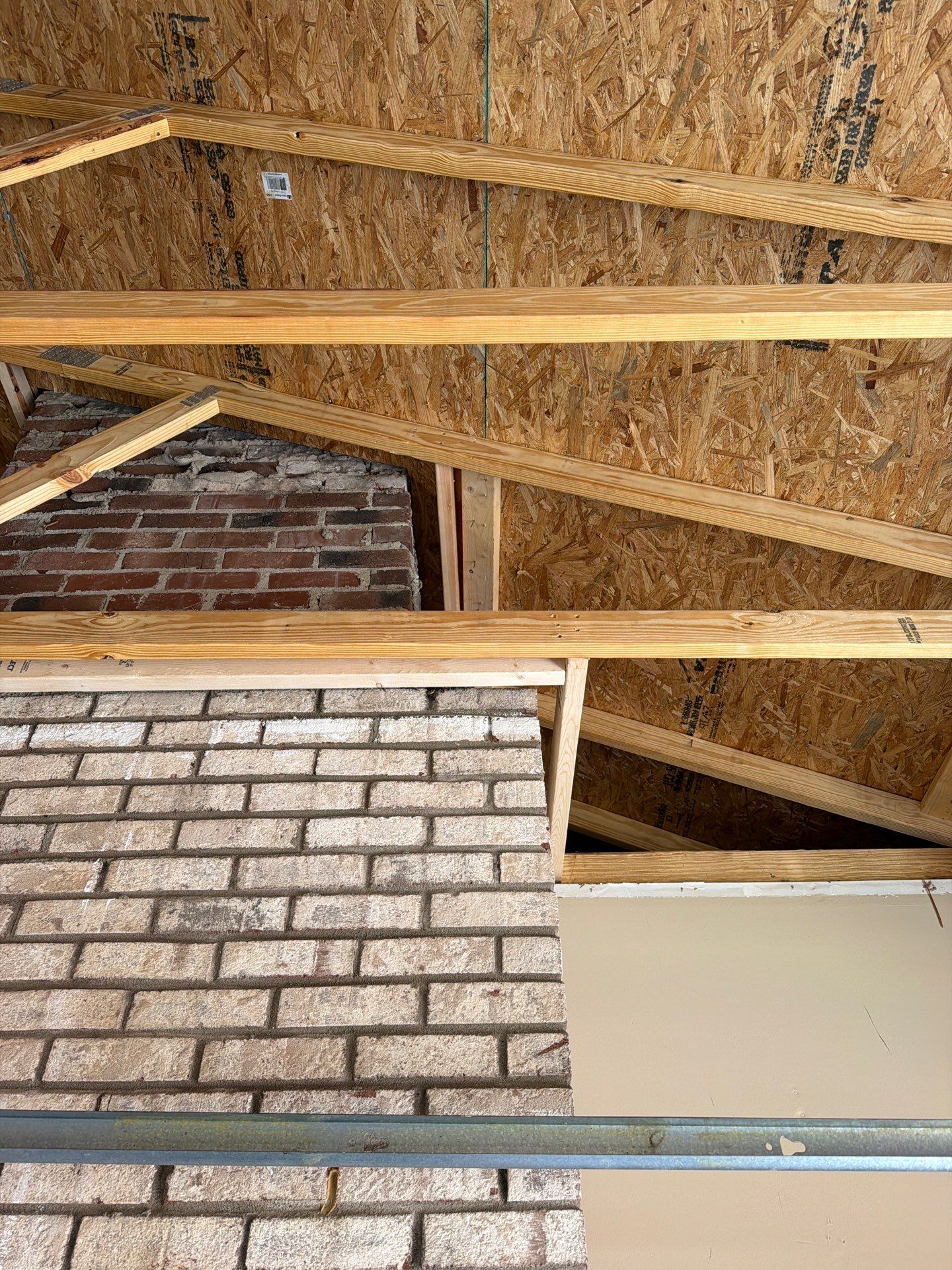 Roof Trusses Replaced- New Roof Installation by Karcher Roofing & Construction