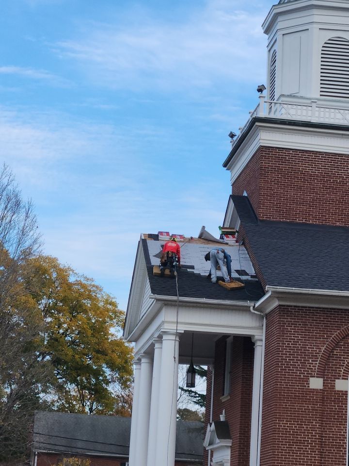Mebane United Methodist Church by Just In Time Roofing and Restoration
