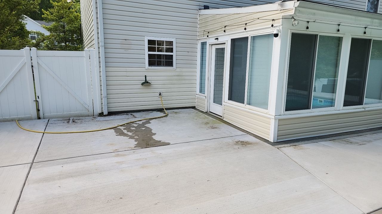 House Wash using cleaner by G&H Home Tech Pros LLC