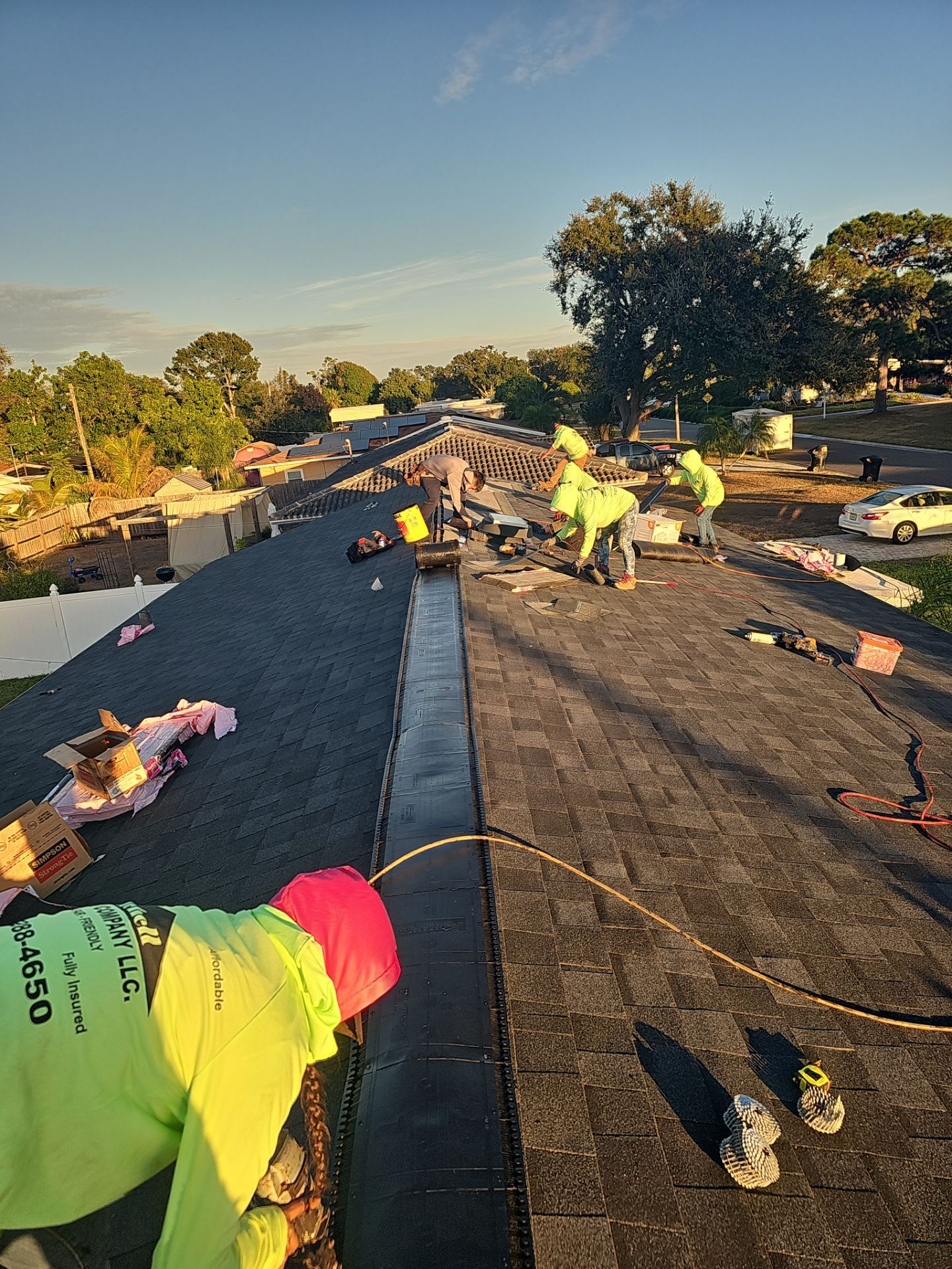 Project in St. Petersburg 33713 by Mitchell Roofing Company LLC 