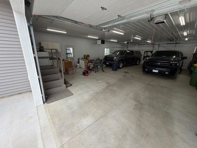 Speckled Epoxy Concrete Coating for Edgerton Garage Floor