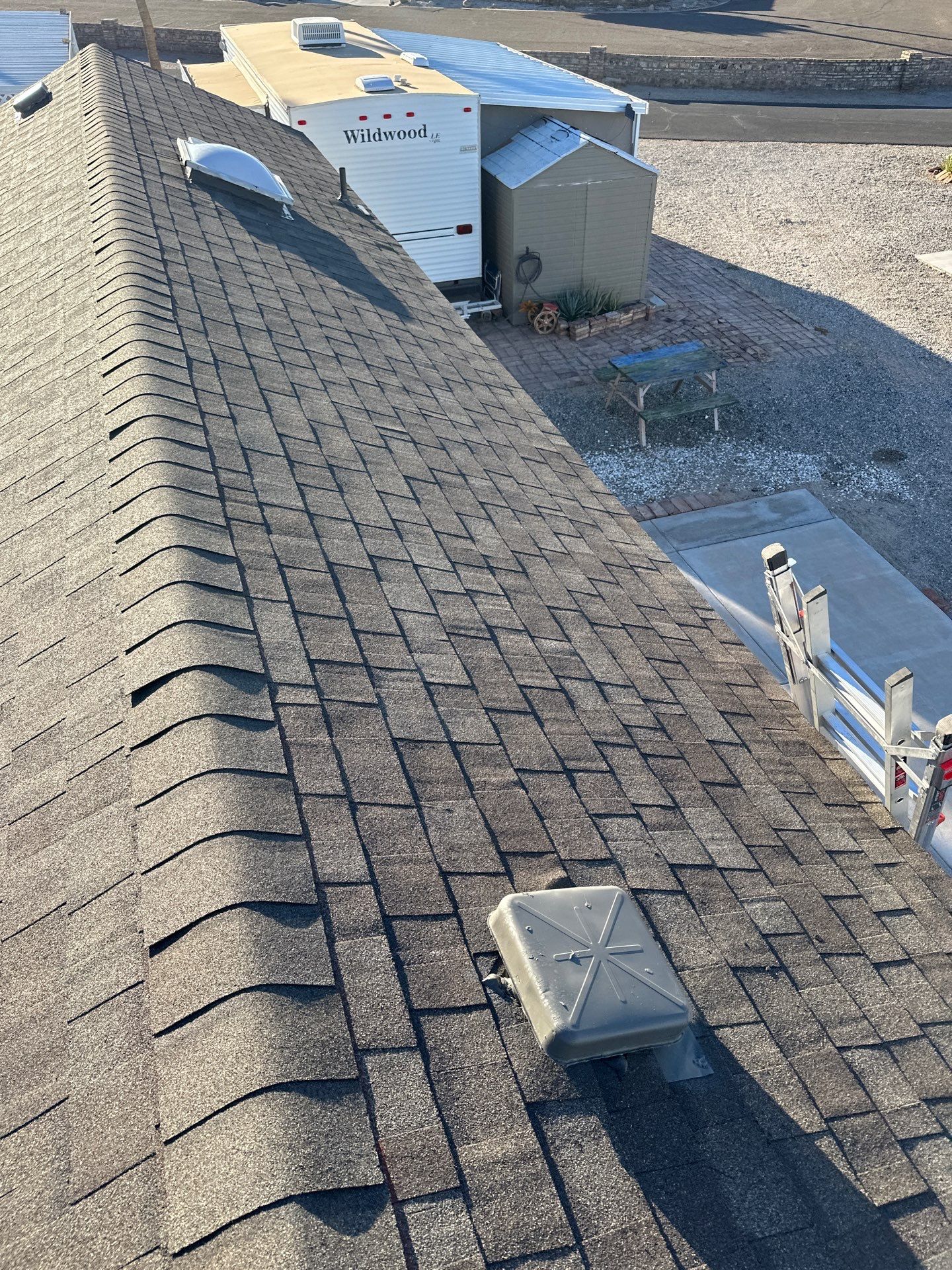 Weathered Wood Shingles by Reimagine Roofing