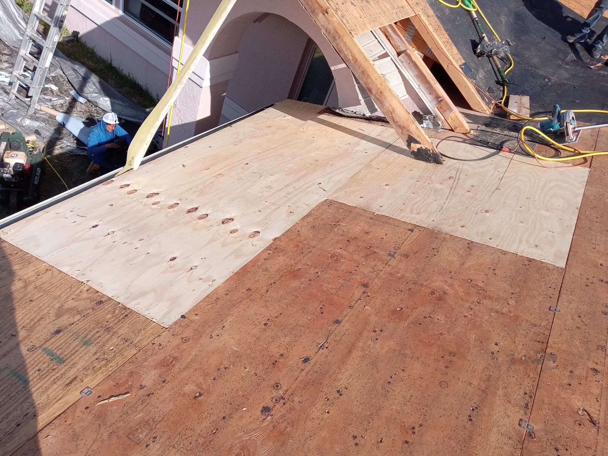 Residential Roofing Installation using Owens Corning Duration Shingles by Four Peaks Roofing