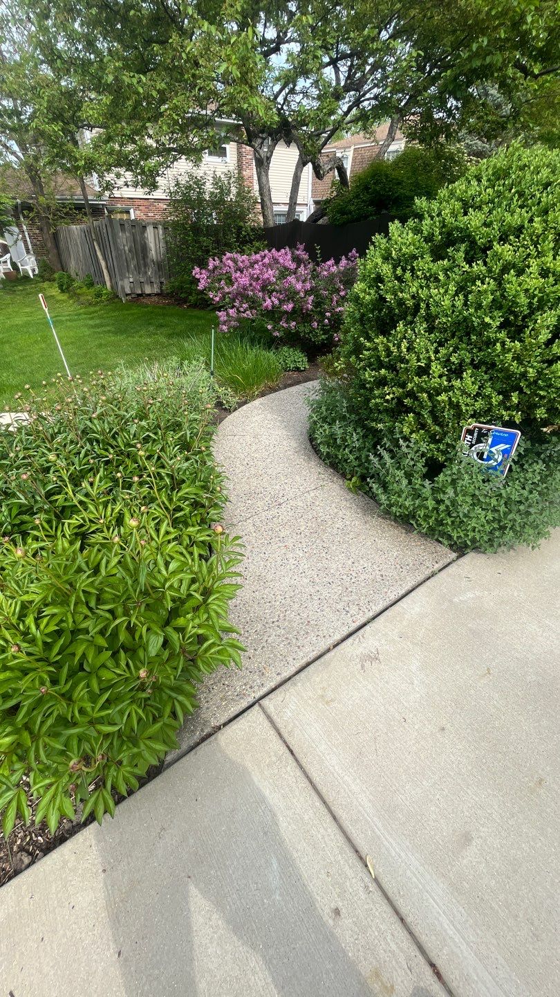 Northbrook, IL aggregate strip and re seal by Northern Power Washing LLC.