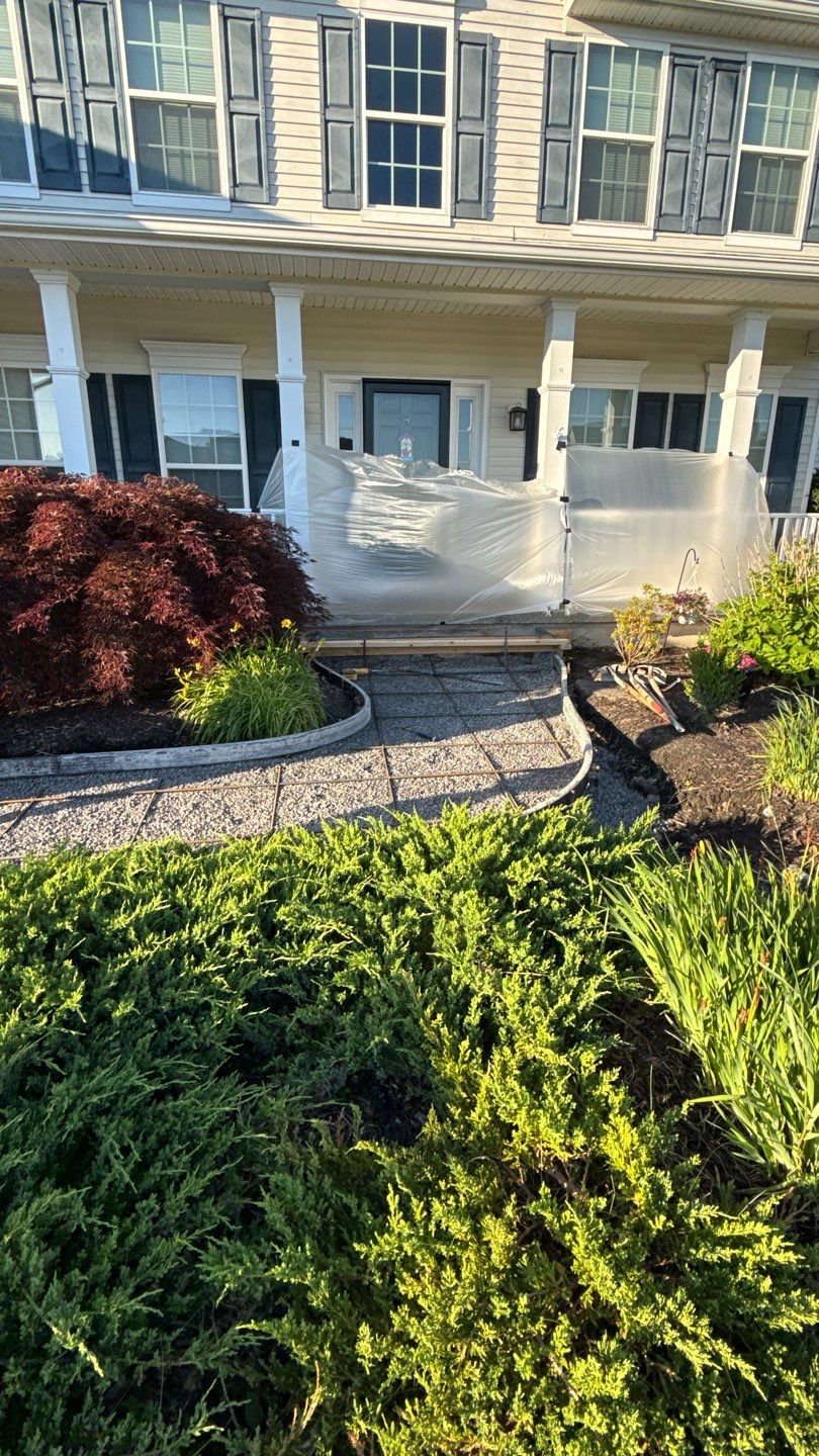 Appalachian Flagstone Stamp  by NG Masonry & Construction LLC