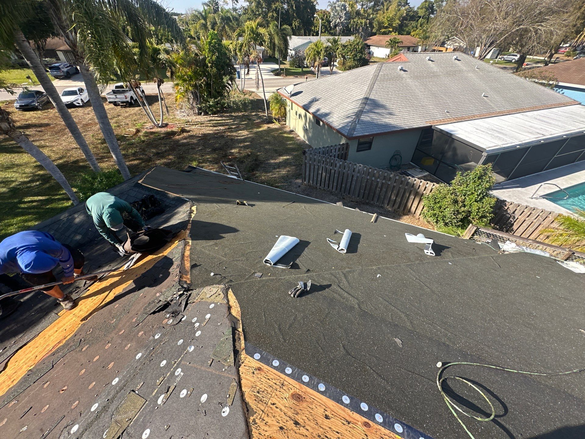 Shingle Re-Roof in Wellington by First Due Roofing