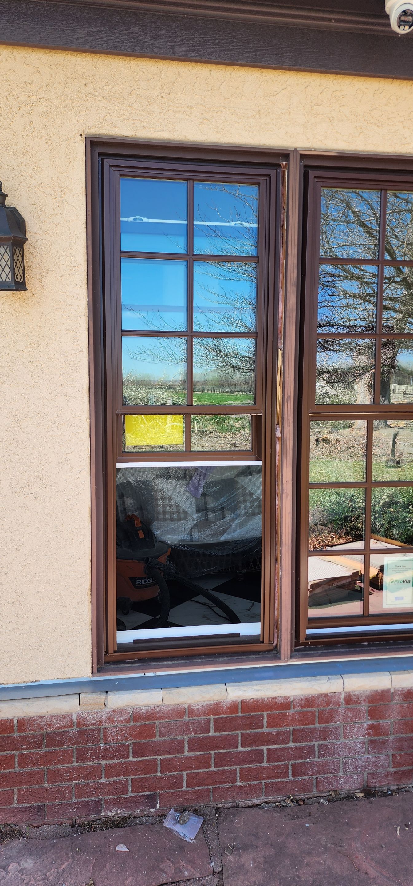 Provia Window project .. Watch for more photos by 1st choice windows and siding