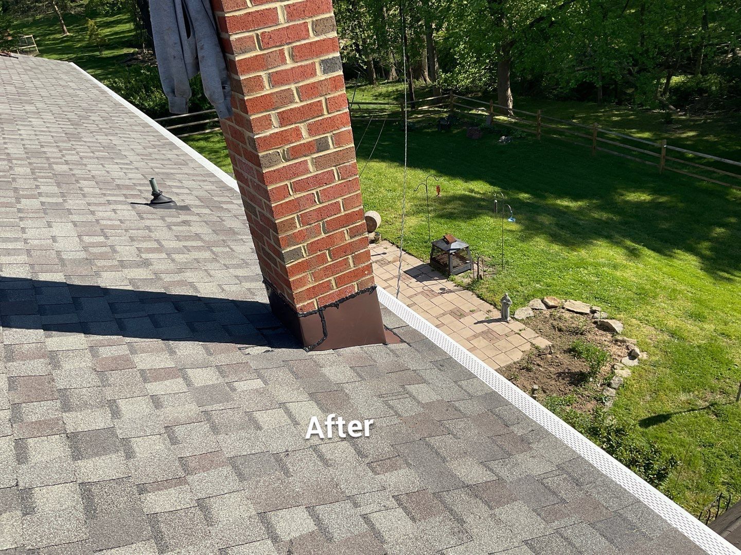 Residential Roofing Installation using Landmark Shingles Color Weatherwood by Alpha Design Services