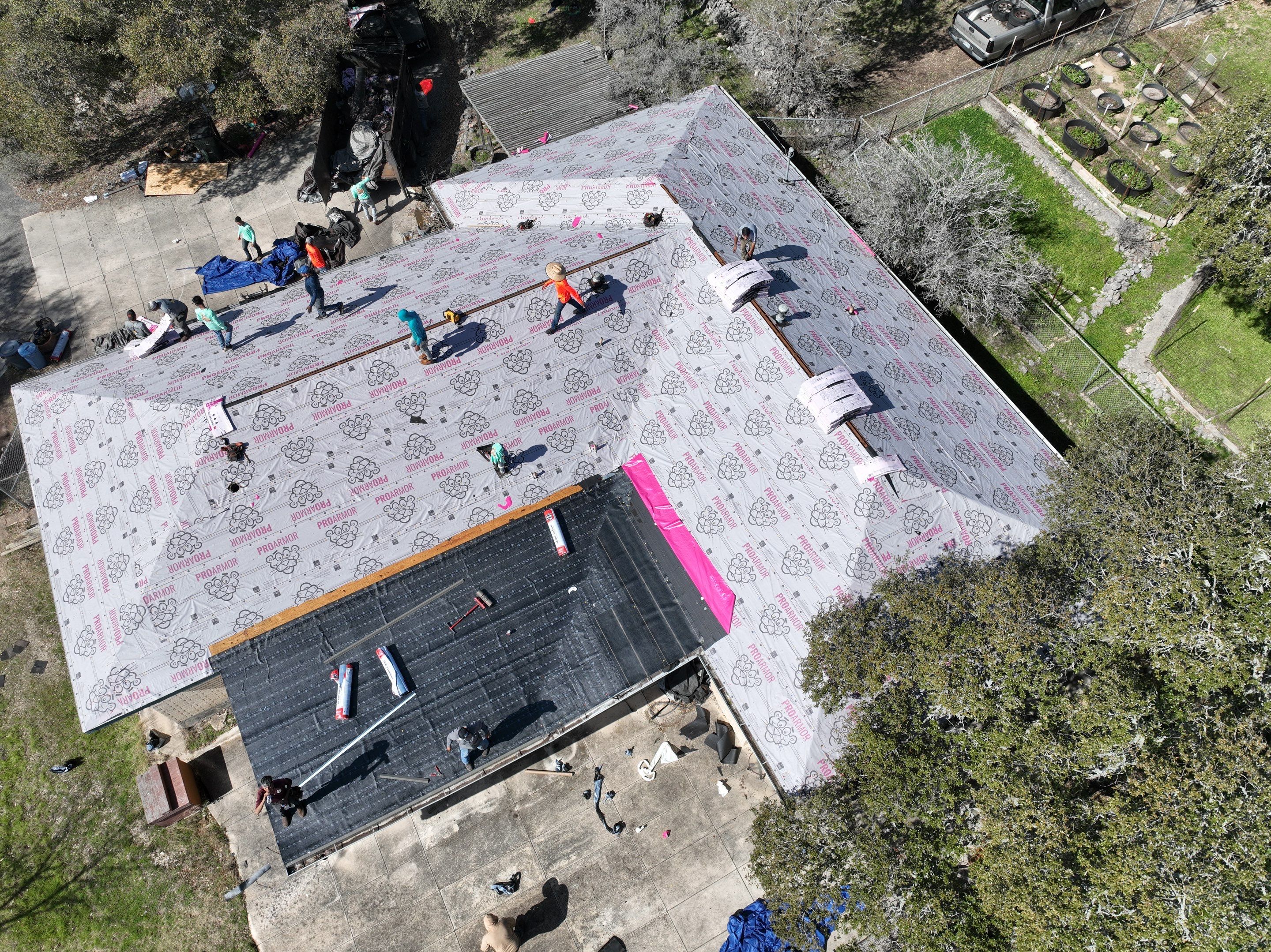 Residential Roofing Installation using Owens Corning 30 year Architectural Shingles by Premier Roofing and Contracting