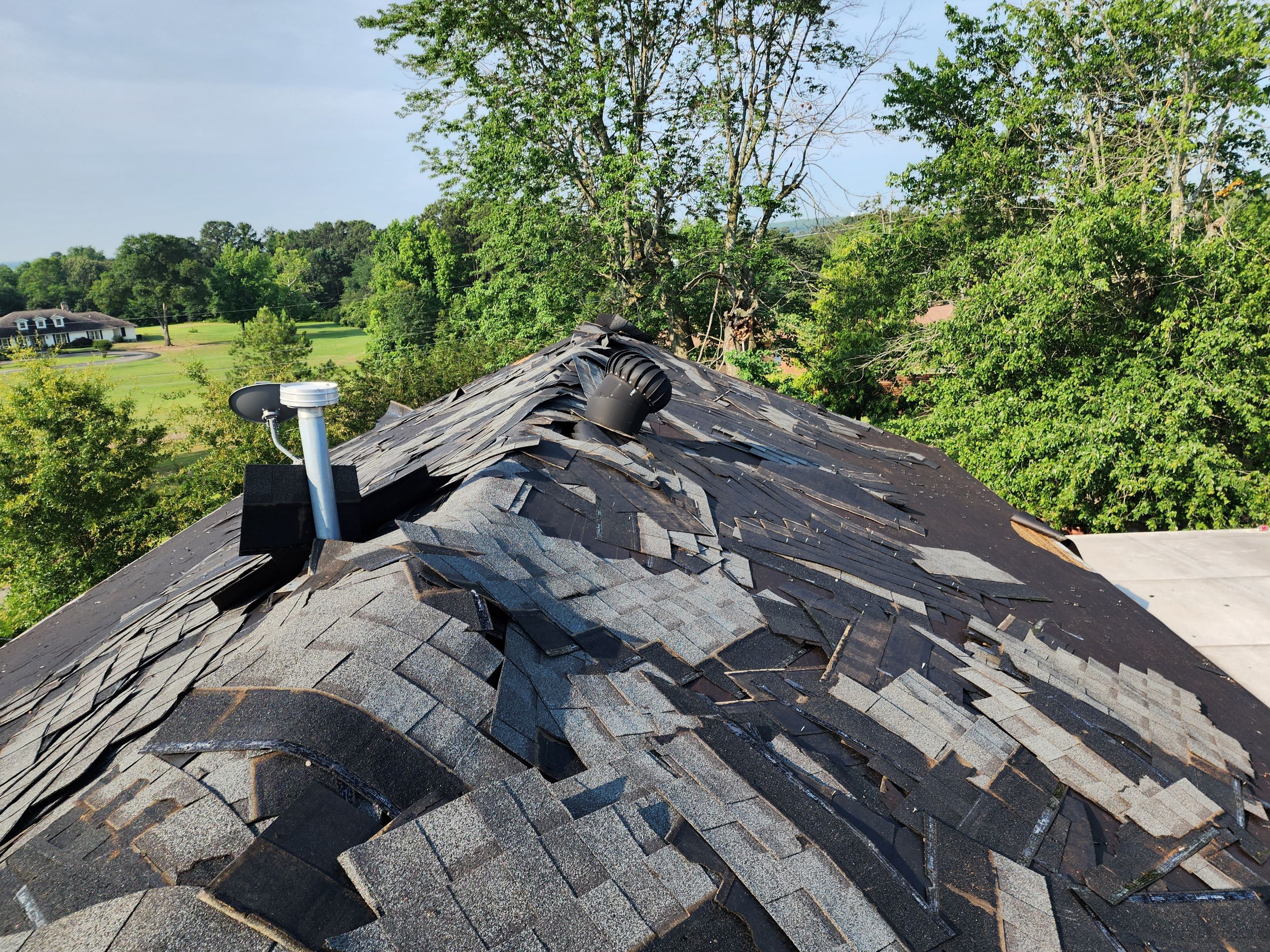 Residential Shingle Reroof using Malarkey Vista by Hostetler Roofing