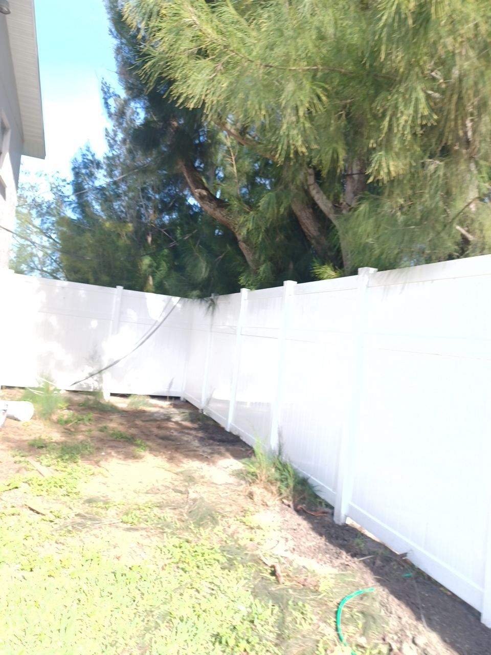 Bradenton, FL 6+2 White Vinyl Privacy Fence  by Asap fence and gates, LLC