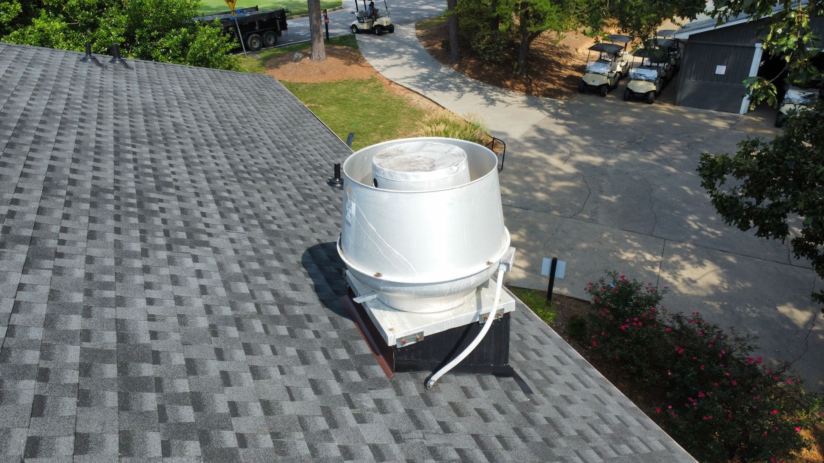 Country Club Roofing Installation by Reset Roofing