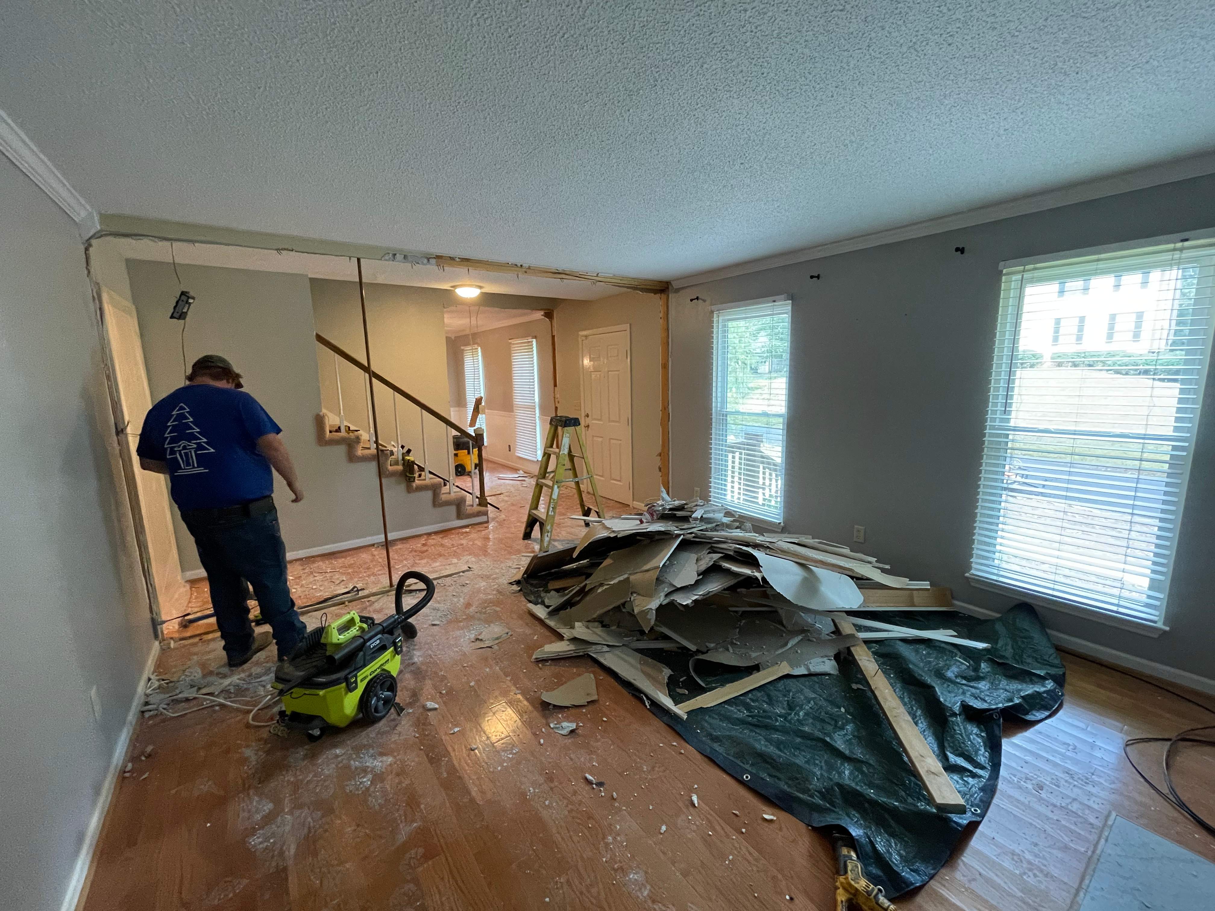 Russet Woods Foyer by Pillar and Pine