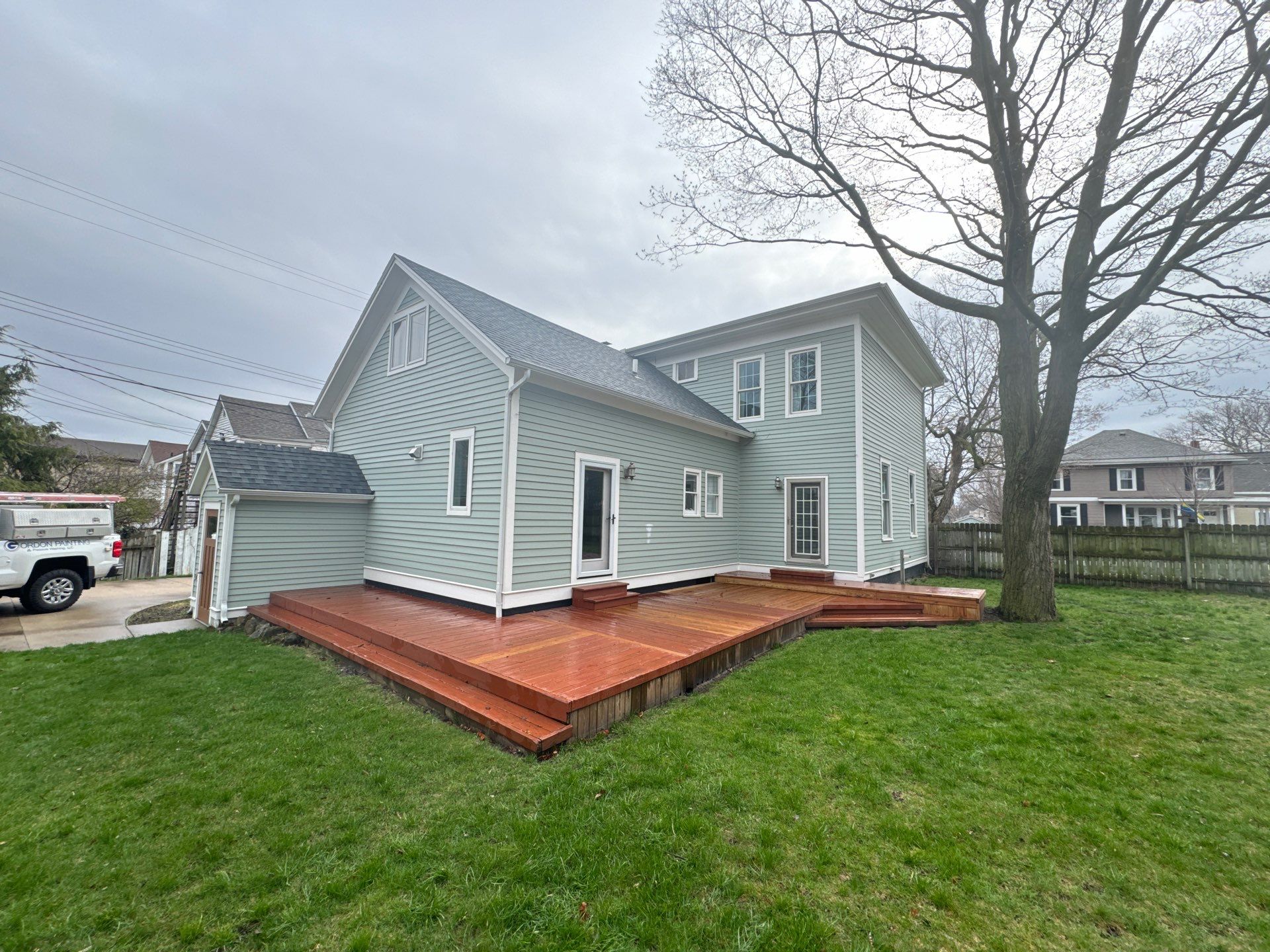Exterior Painting and Deck staining by Gordon Painting