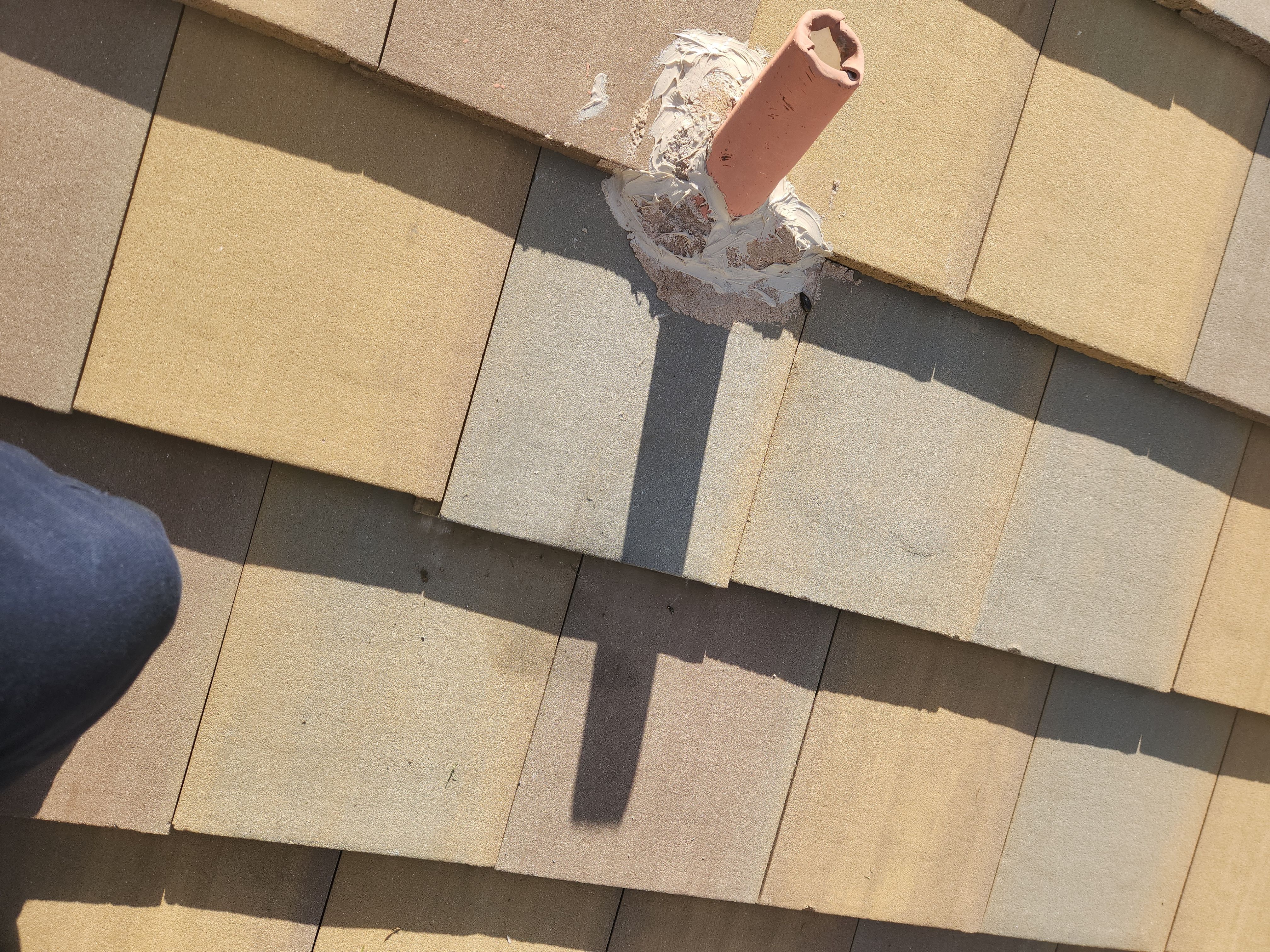 Concrete Tile Roof Repair for Residential Home in Wellington by Aastro Roofing