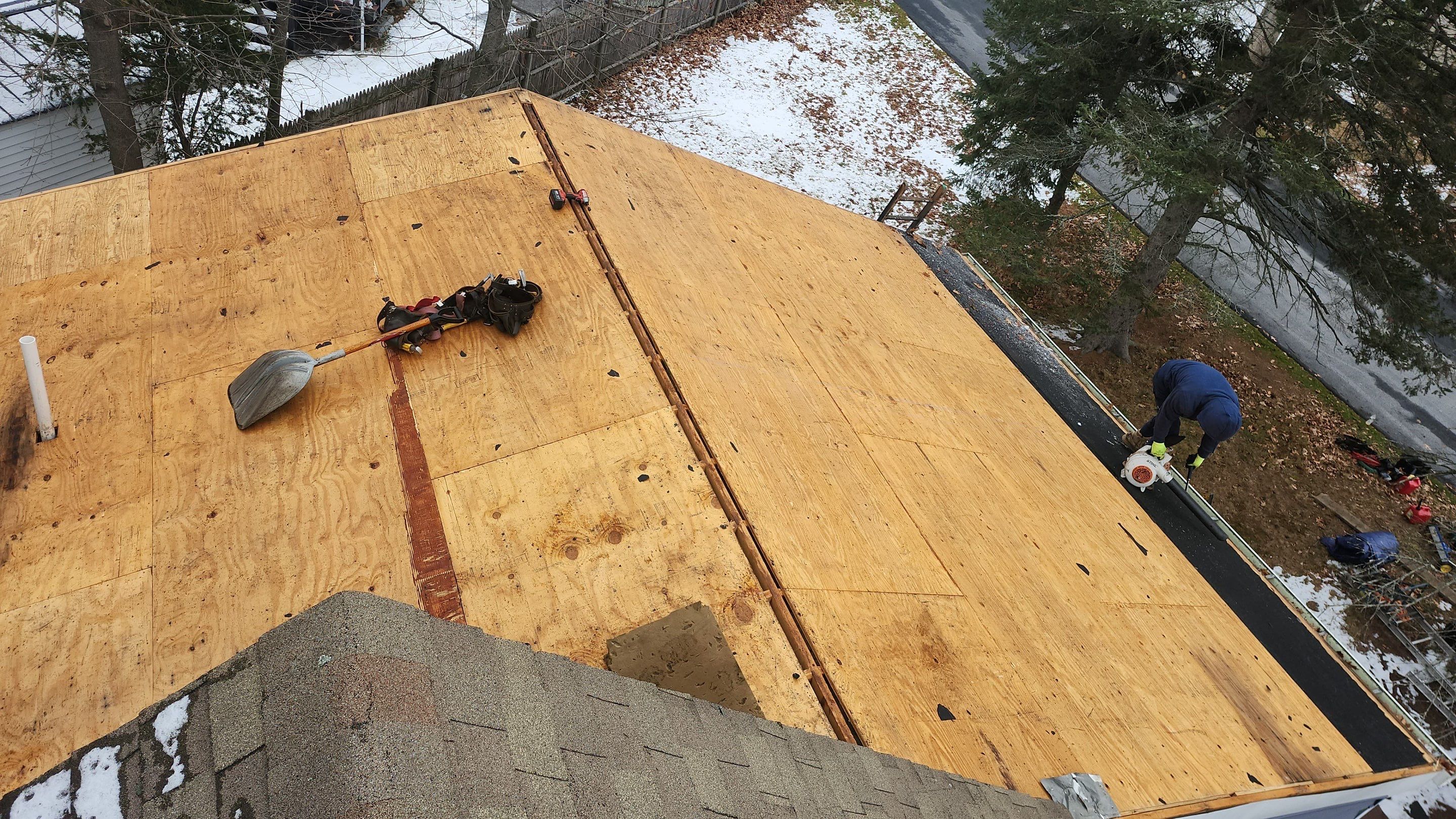 Roofing, Skylight & Chimney Project in Burlington by Mighty Dog Roofing of Greater Middlesex County