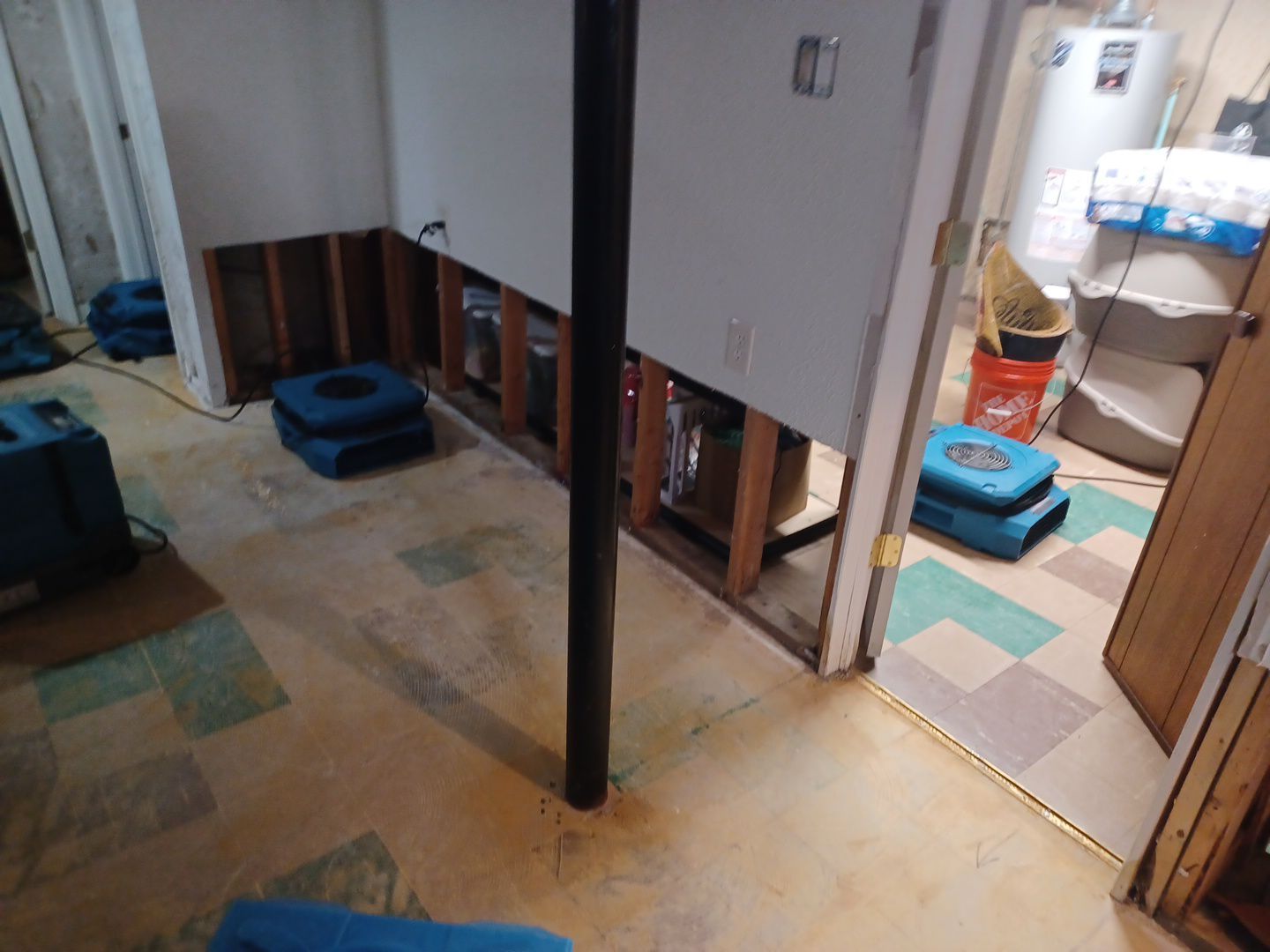 Project in St Clair Shores by EzDry Water Mitigation & Property Restoration