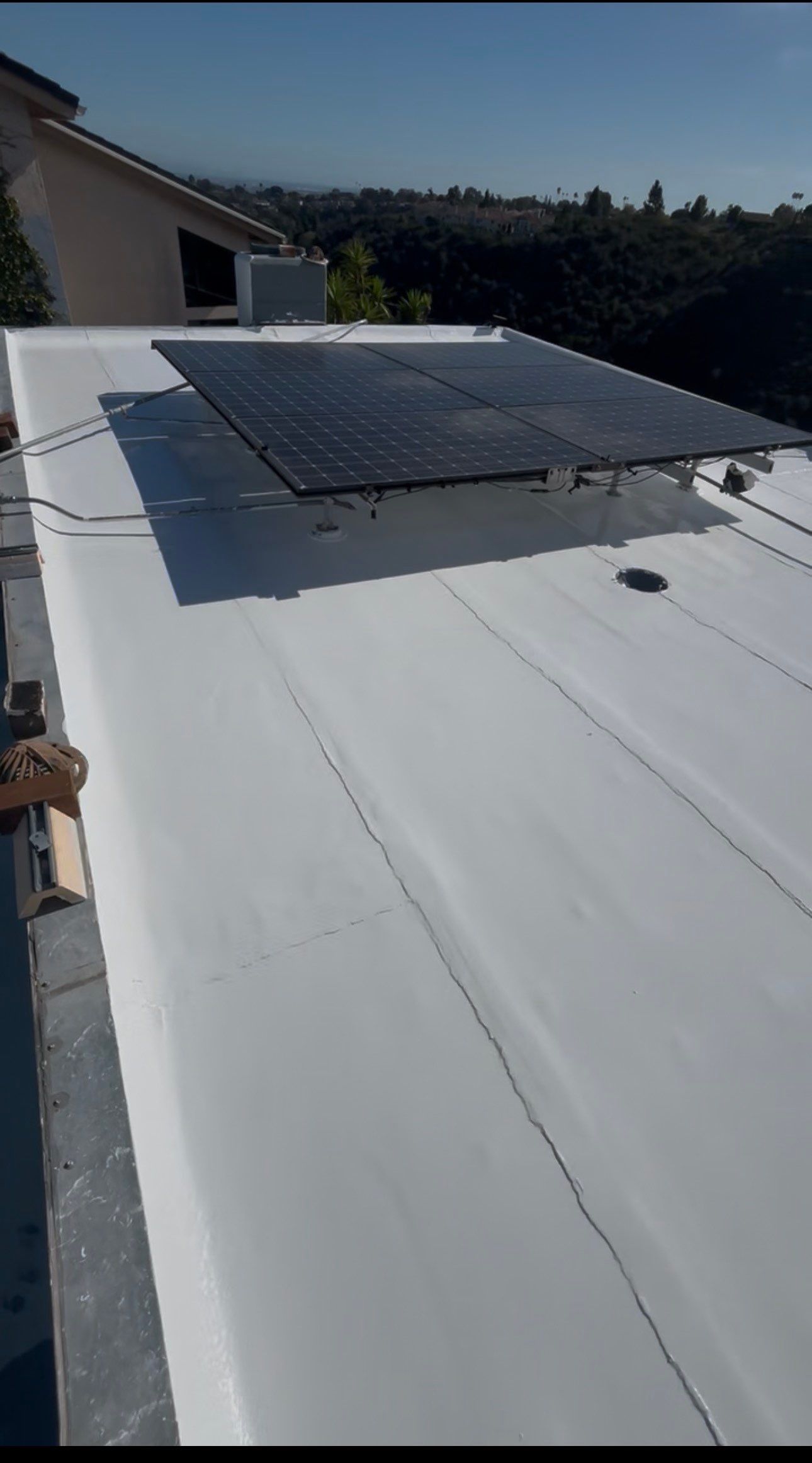 La Jolla Silicone Roof Restoration | Uniflex 20-Year Roof Coating System by Zenith Roofing Services