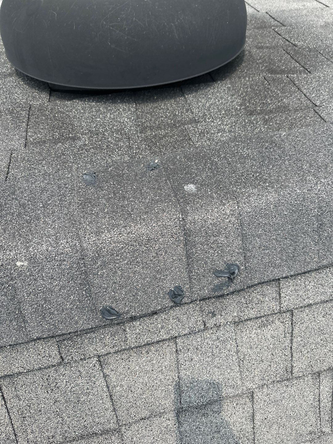 Hail Damage using Owen's Corning Duration (Lifetime) Shingles by Roof Repair Company