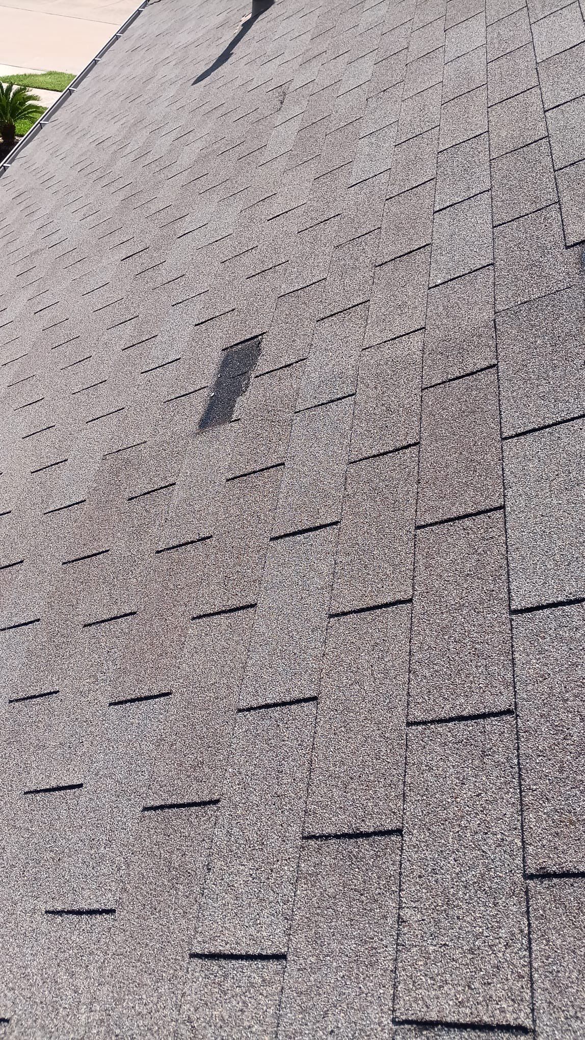 Hail Damage using Owen's Corning Duration (Lifetime) Shingles by Roof Repair Company