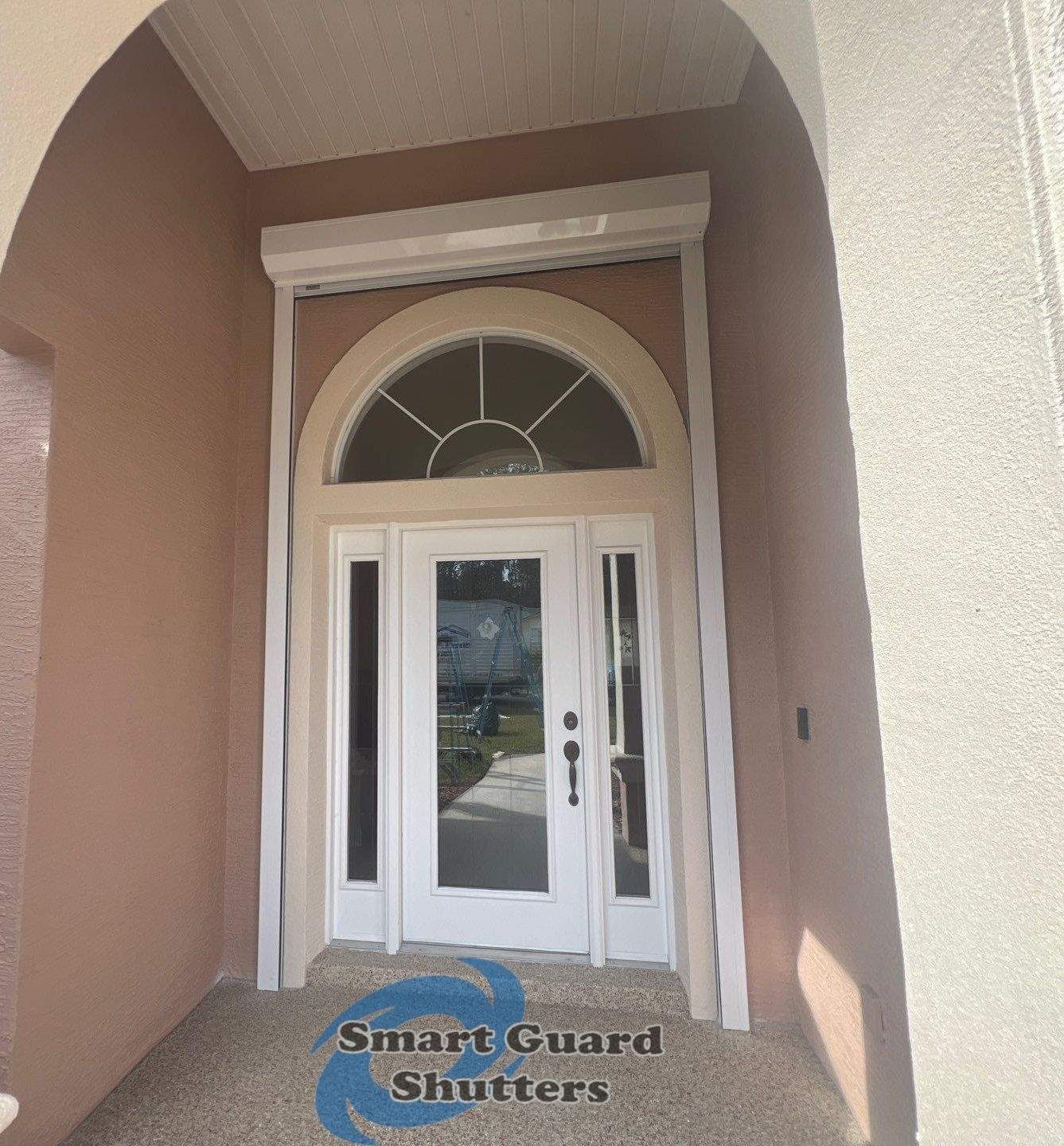 Rolling Shutter in White by Smart Guard Shutters