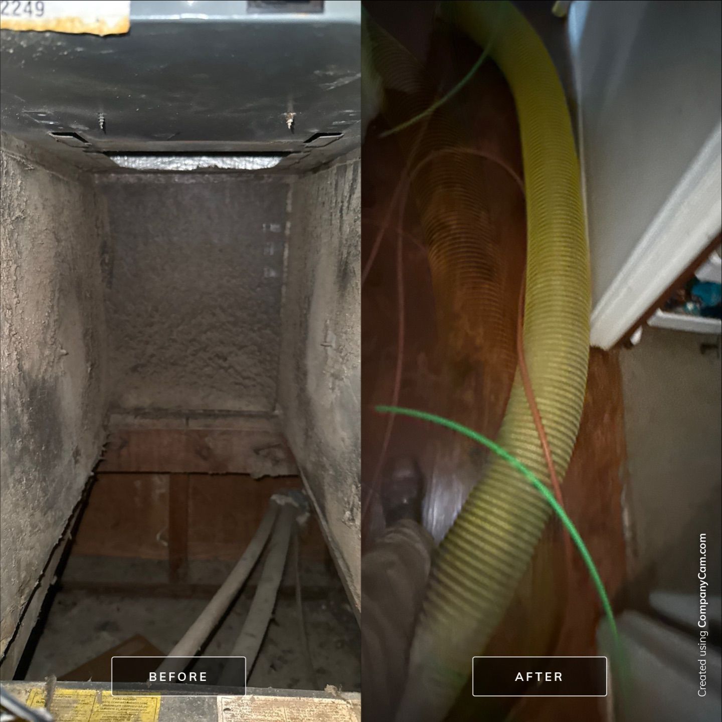 Project in Columbus by Voyager Air Duct Cleaning