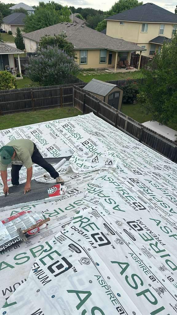 Residential Roof Replacement and Storm Damage Restoration in Leander by Caliber Restoration LLC
