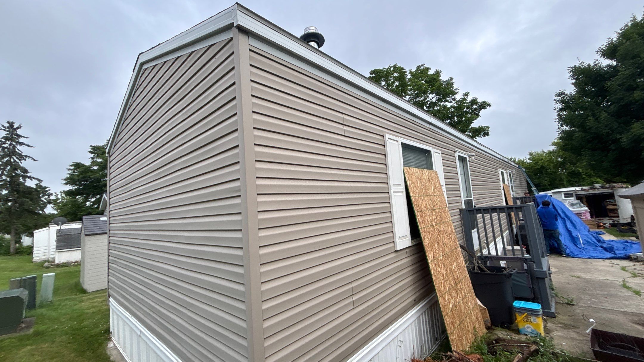 Roof Replacement using Owens Corning Sierra Gray by 180 Contractors