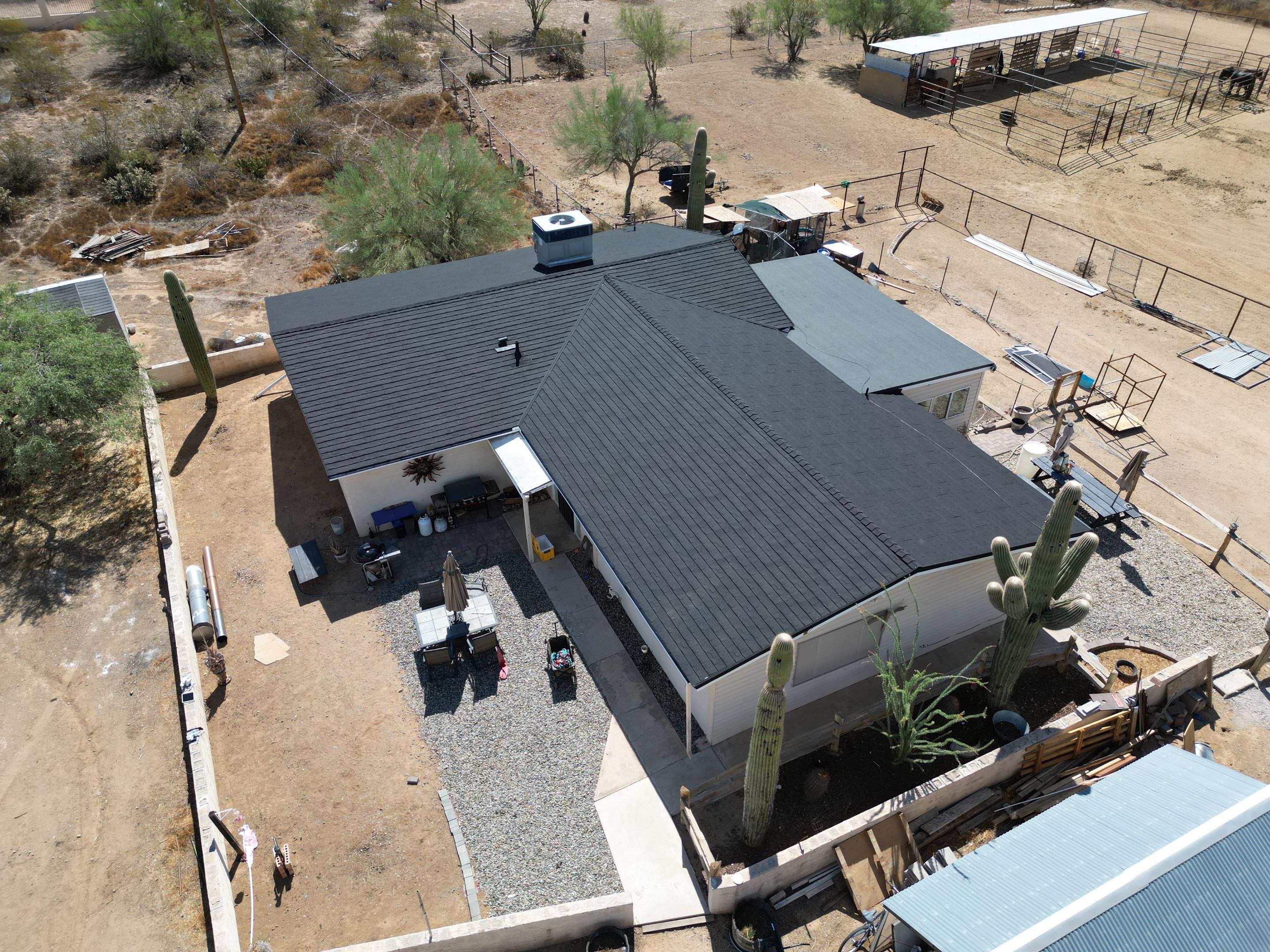 Graphite Stone Coated Steel by Reimagine Roofing